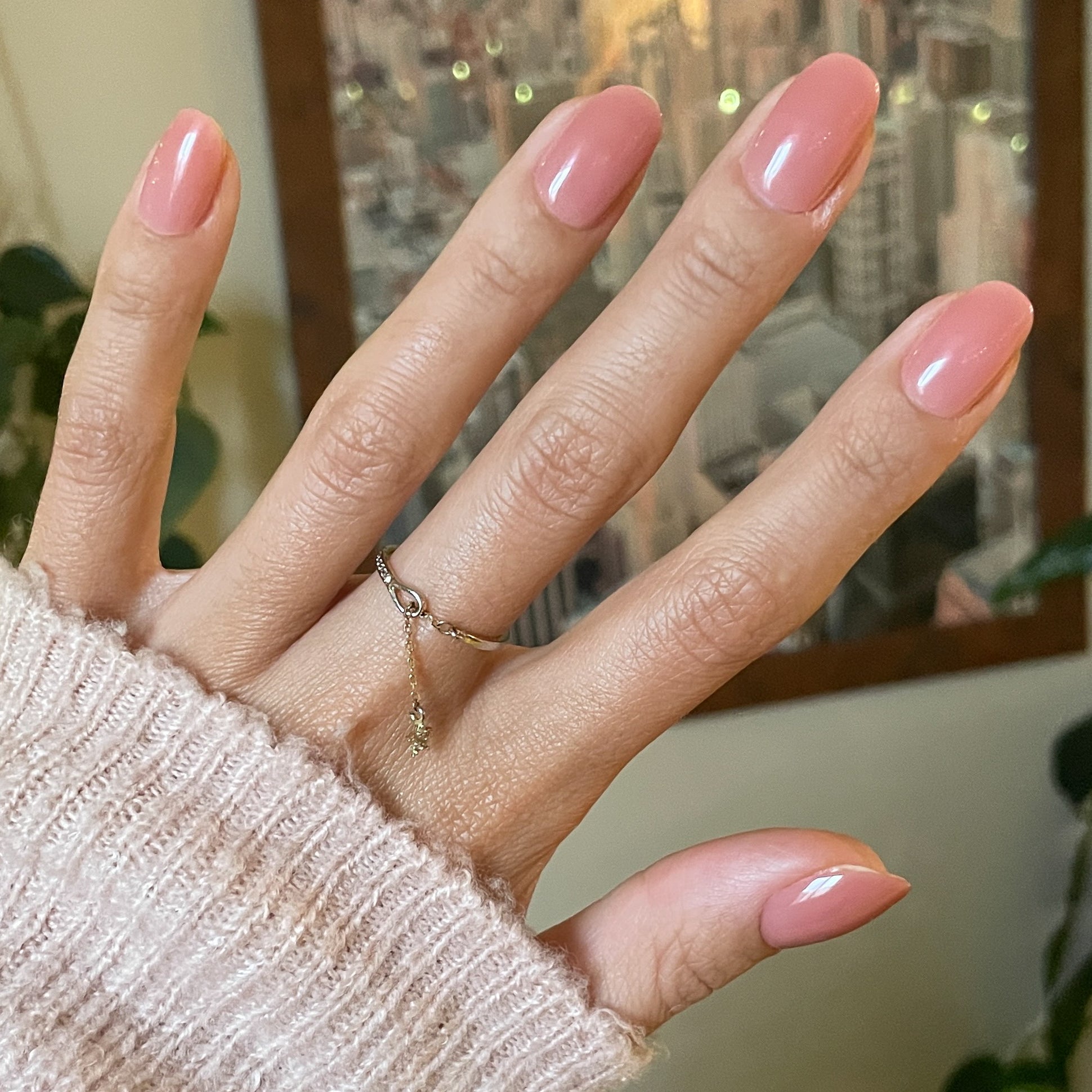 World Lit Jelly - Press-On | Short | Round、mySite、solidvoid