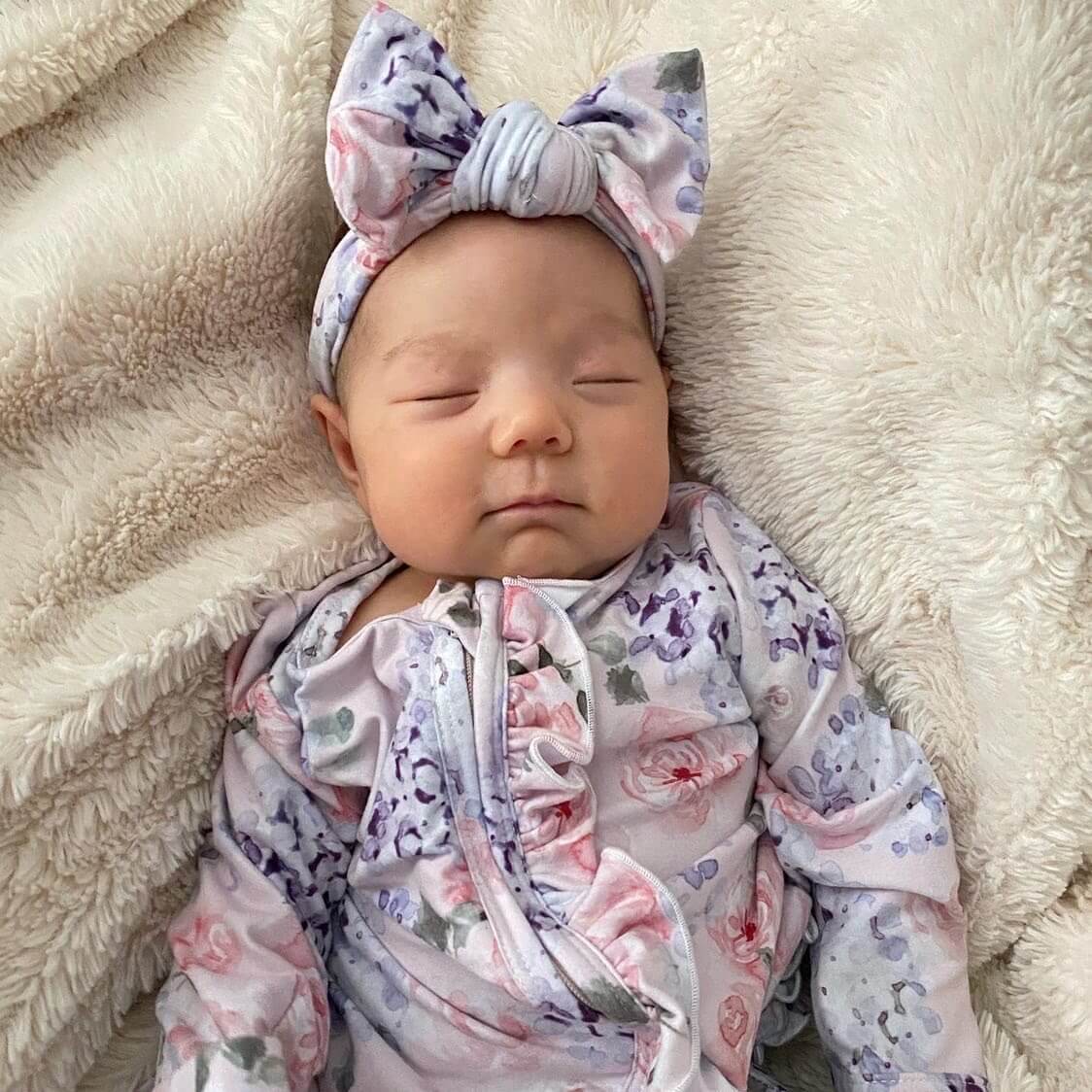  Henlee's Hydrangea Large Bow Headwrap、mySite、layawaytickets