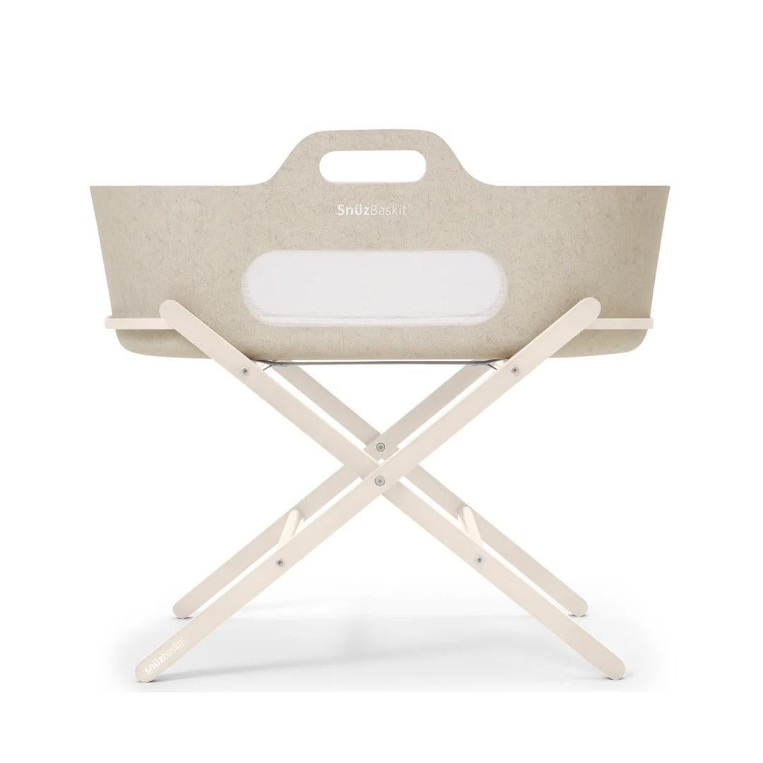  SnuzBaskit Barley Moses Basket & Cashmere Stand Set - Barley / Cashmere、mySite、merchandisen