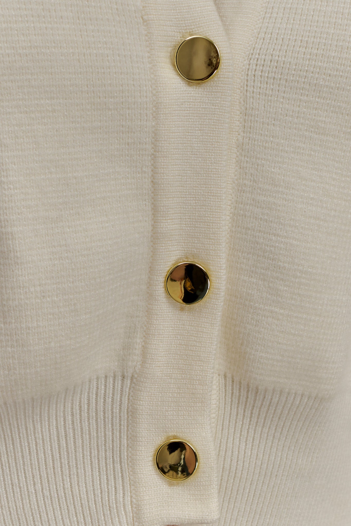 Tabitha Knit Cardigan - Ivory、mySite、solidvoid