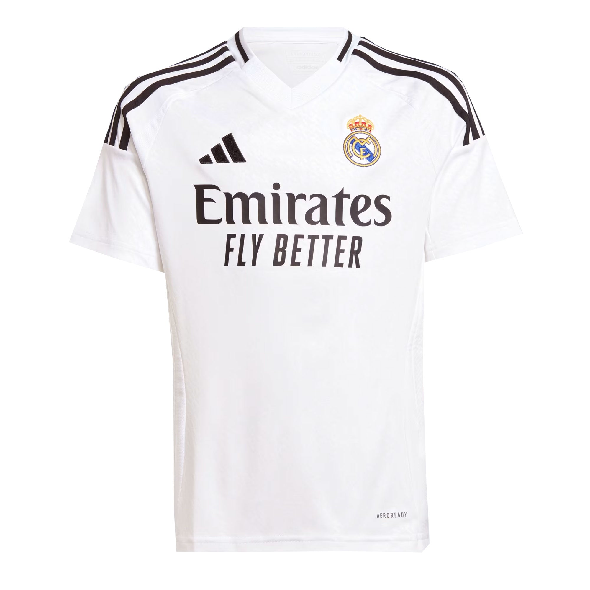 adidas Kids Real Madrid 2024/25 Home Jersey White/Black、mySite、noshort