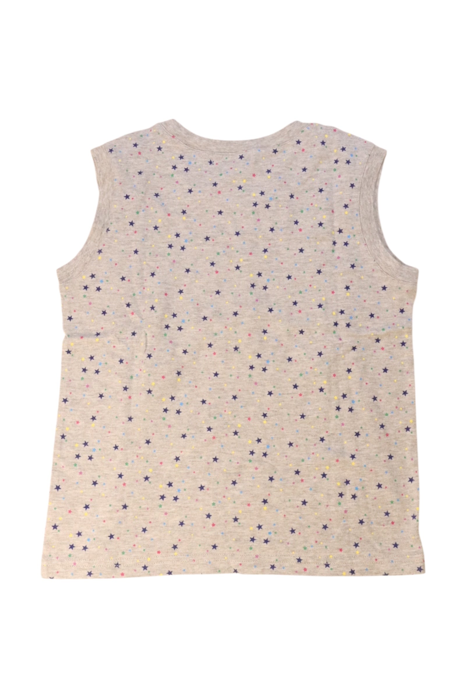 X-girl Star Print Sleeveless T-Shirt 7-8Y、mySite、g9winljtr