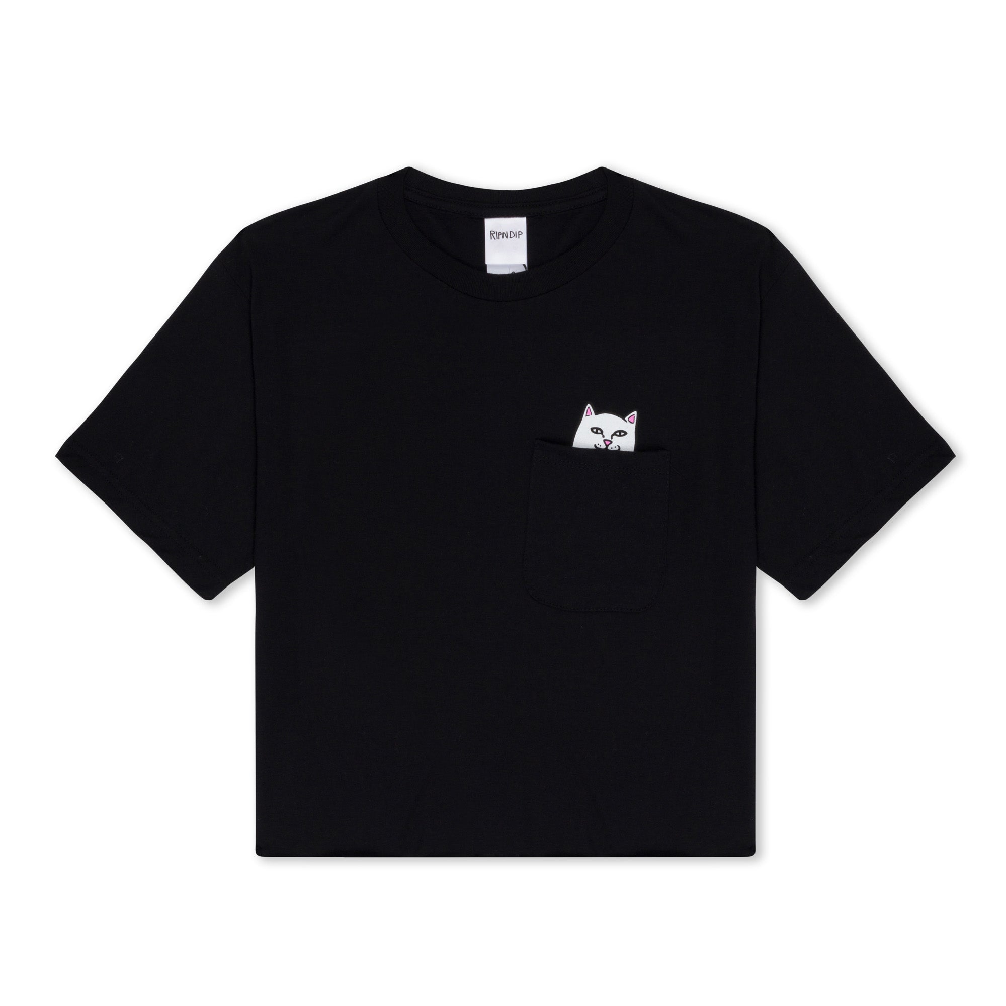  Lord Nermal Cropped Pocket Tee (Black)、mySite、merchandisen