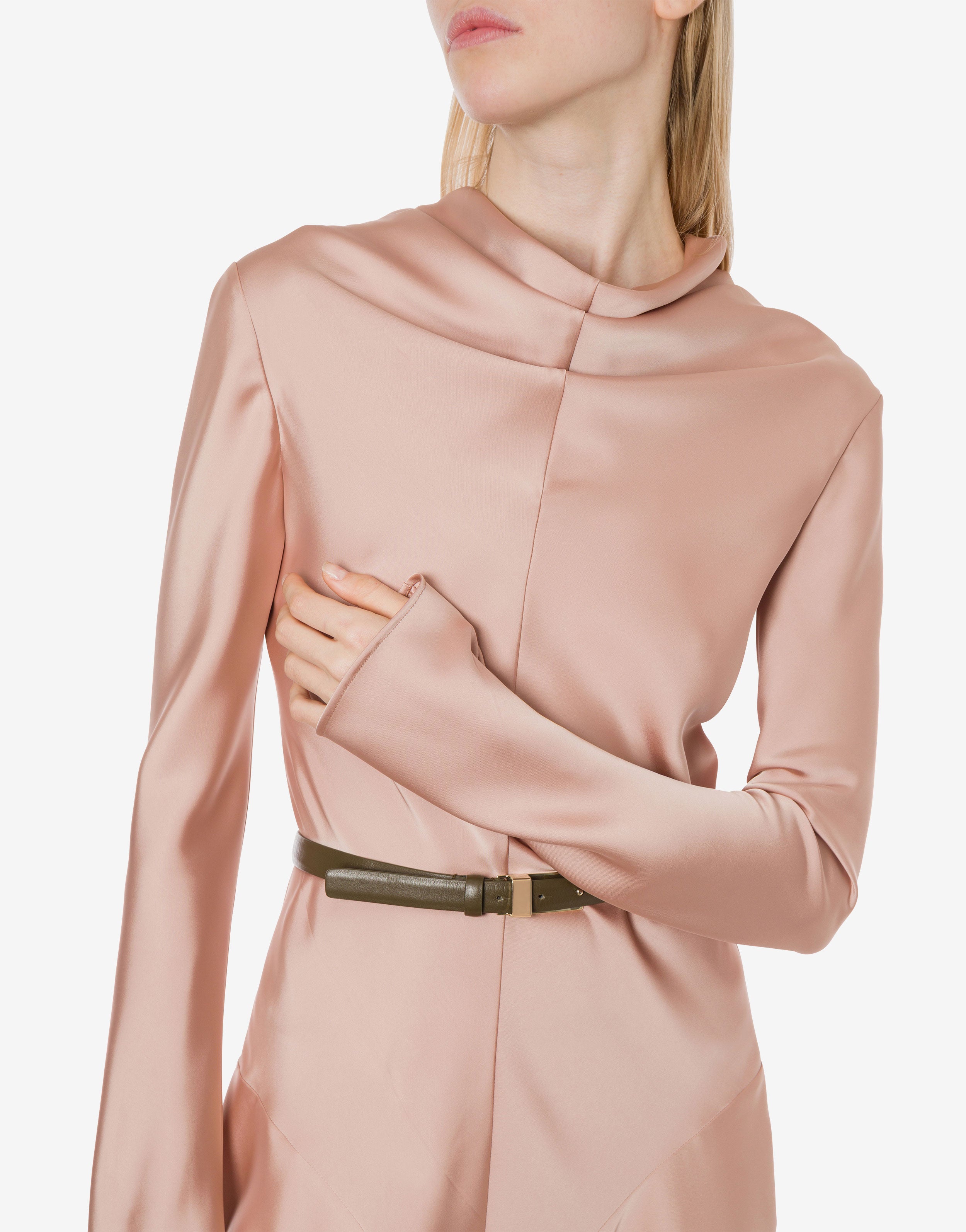 Abito lungo in raso、mySite、aoinhome