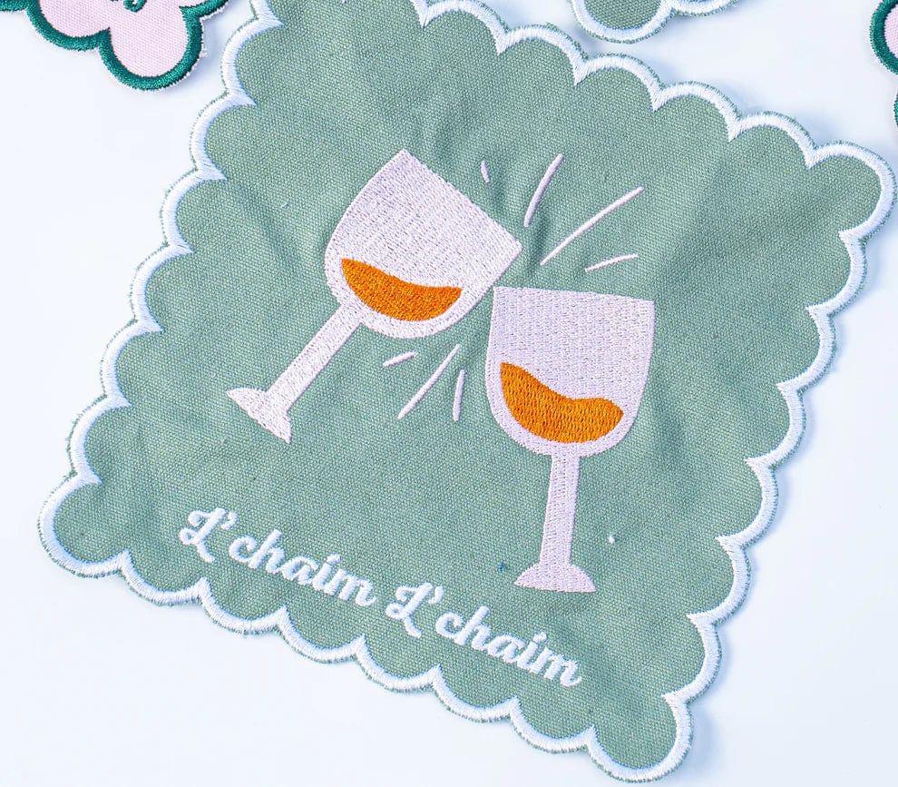 Martini Mensch Cocktail Napkins - Set of 4、mySite、topwebapps