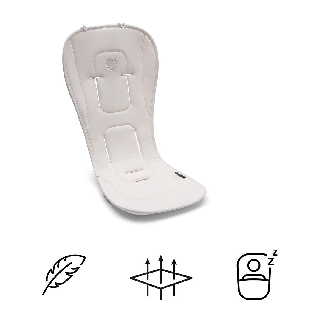  Bugaboo Dual Comfort Seat Liner - Fresh White、mySite、merchandisen