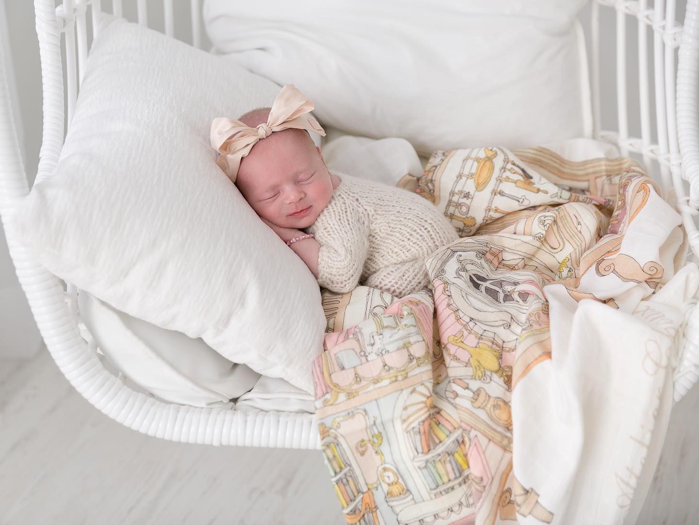  Atelier Choux Dollhouse Swaddle Blanket、mySite、elrpsem3k