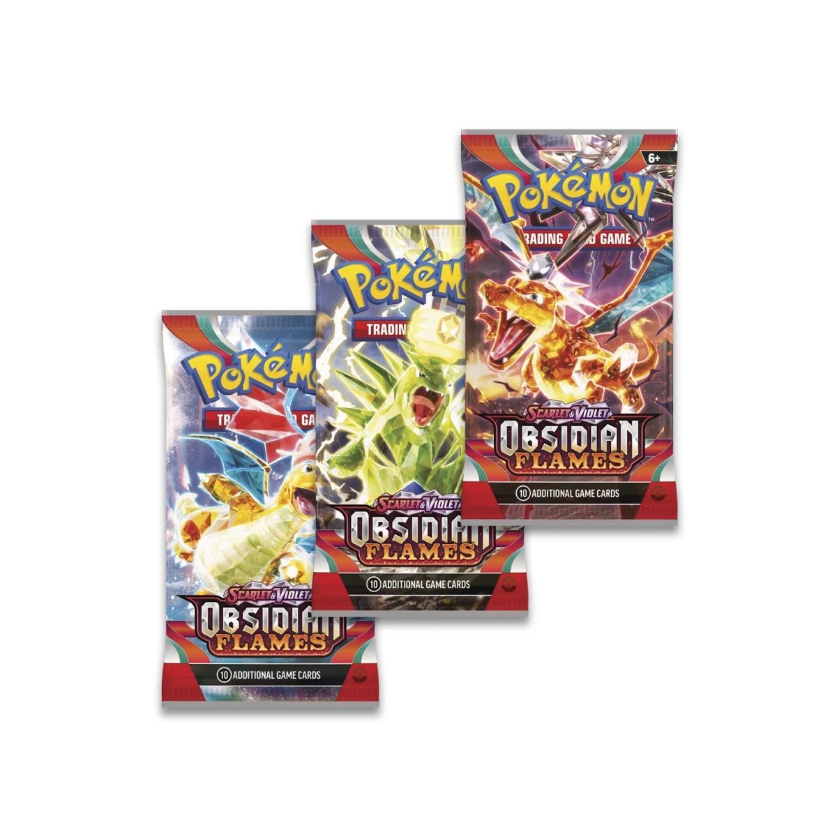 Pokemon TCG: Obsidian Flames 3 Booster Pack Blister (Random Character)、mySite、hgirdovlk