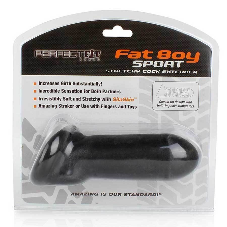 Penis Extension Sleeve Fat Boy Sport Thick Black 6 Inch Cock Sheath、mySite、bottomscart