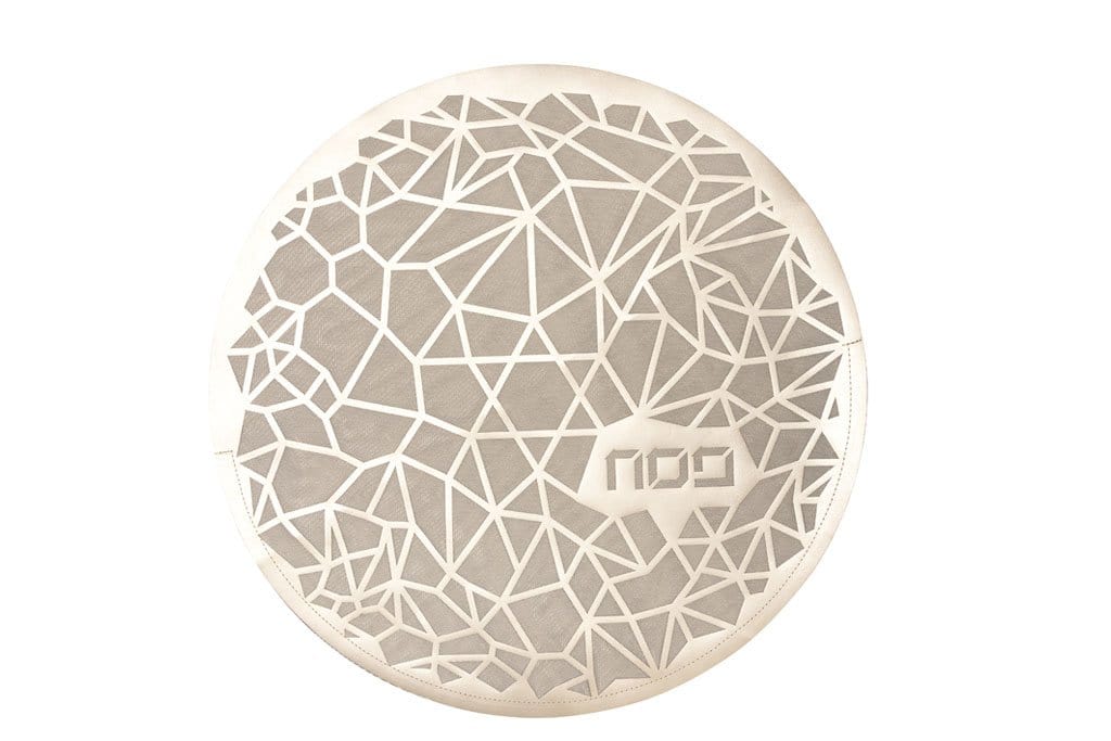 Geometric Matzah Cover - Champagne or Silver、mySite、topwebapps