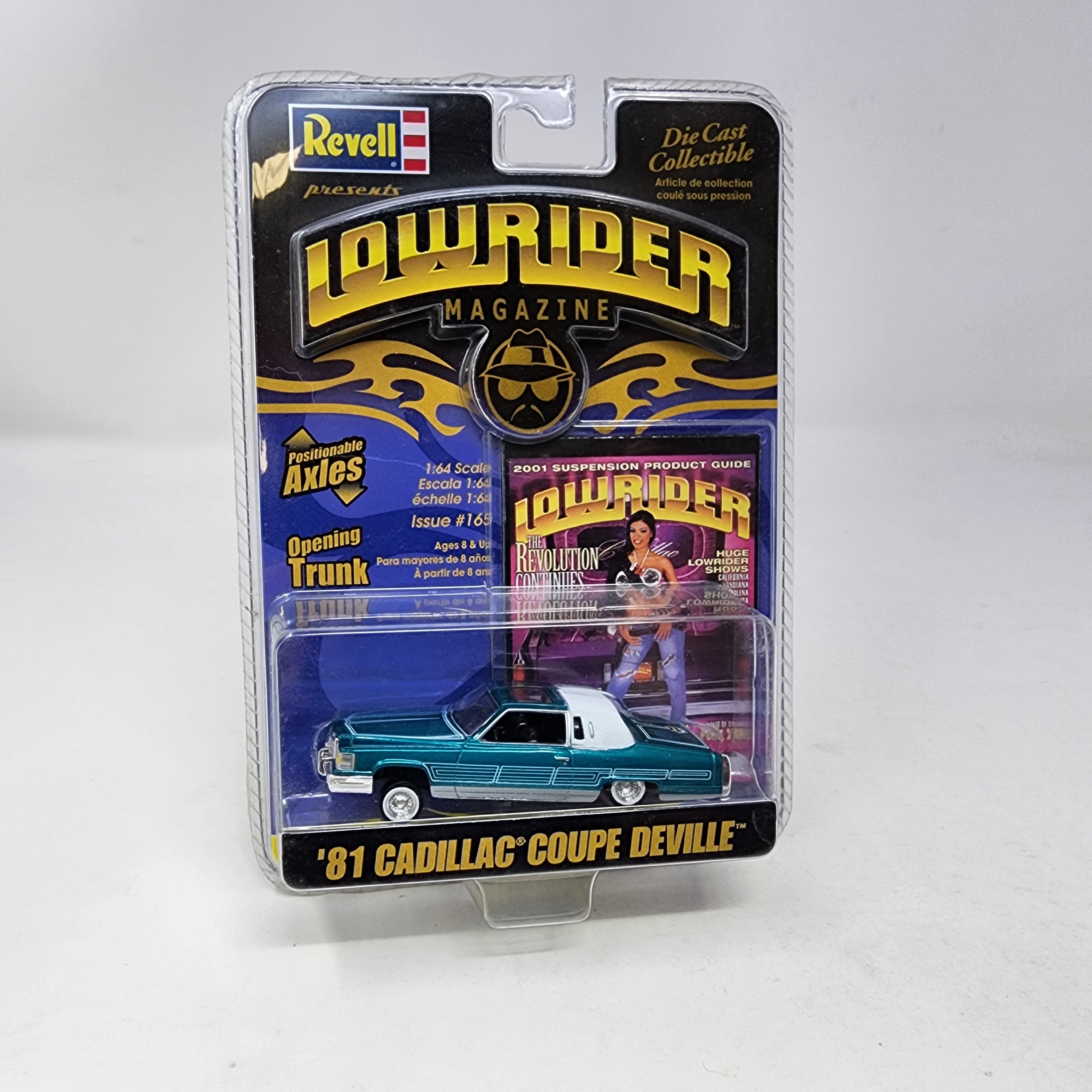 '81 Cadillac Coupe Deville * Lowrider Magazine Revell、mySite、hgirdovlk