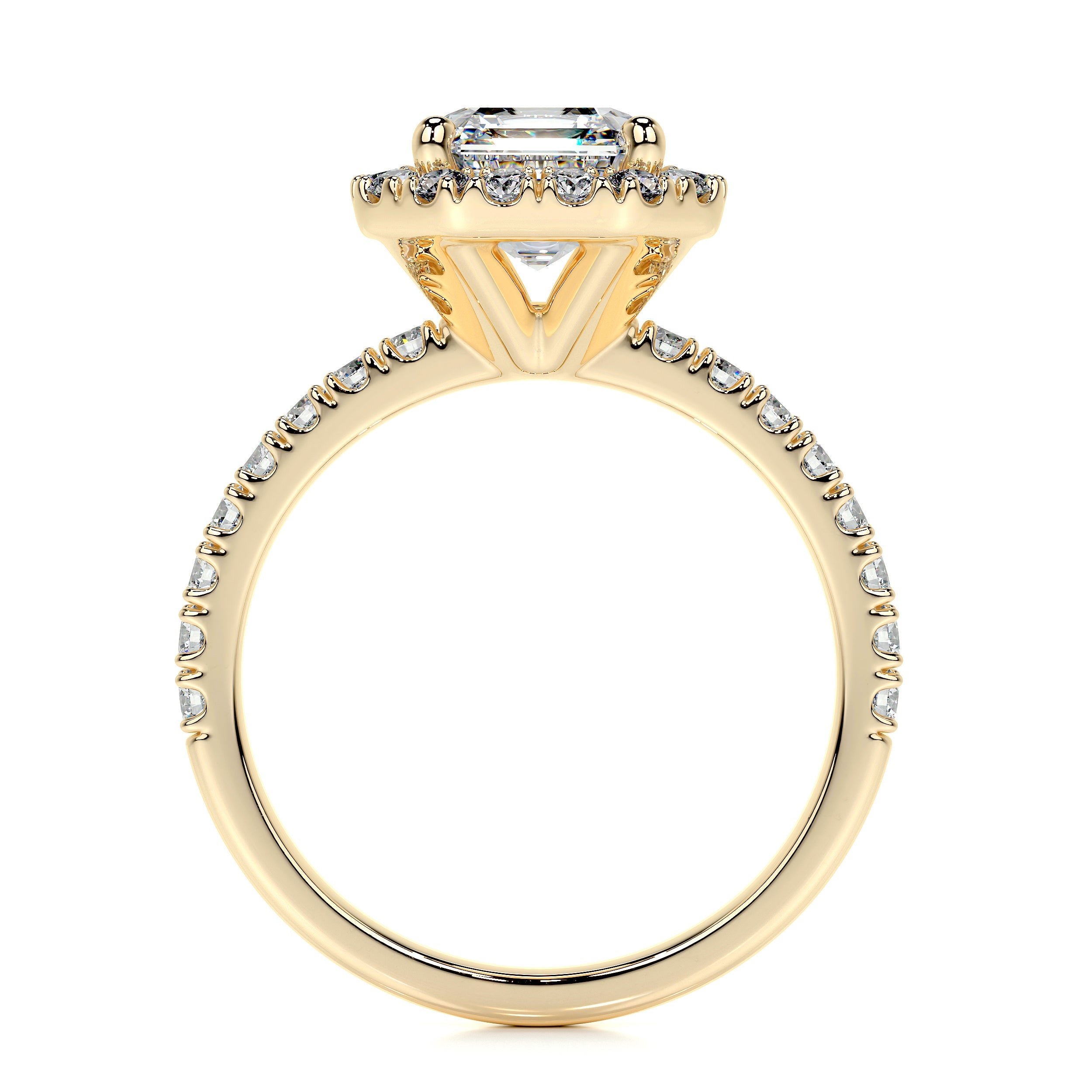Brooklyn Lab Grown Diamond Ring -18K Yellow Gold、mySite、hinf8tx79