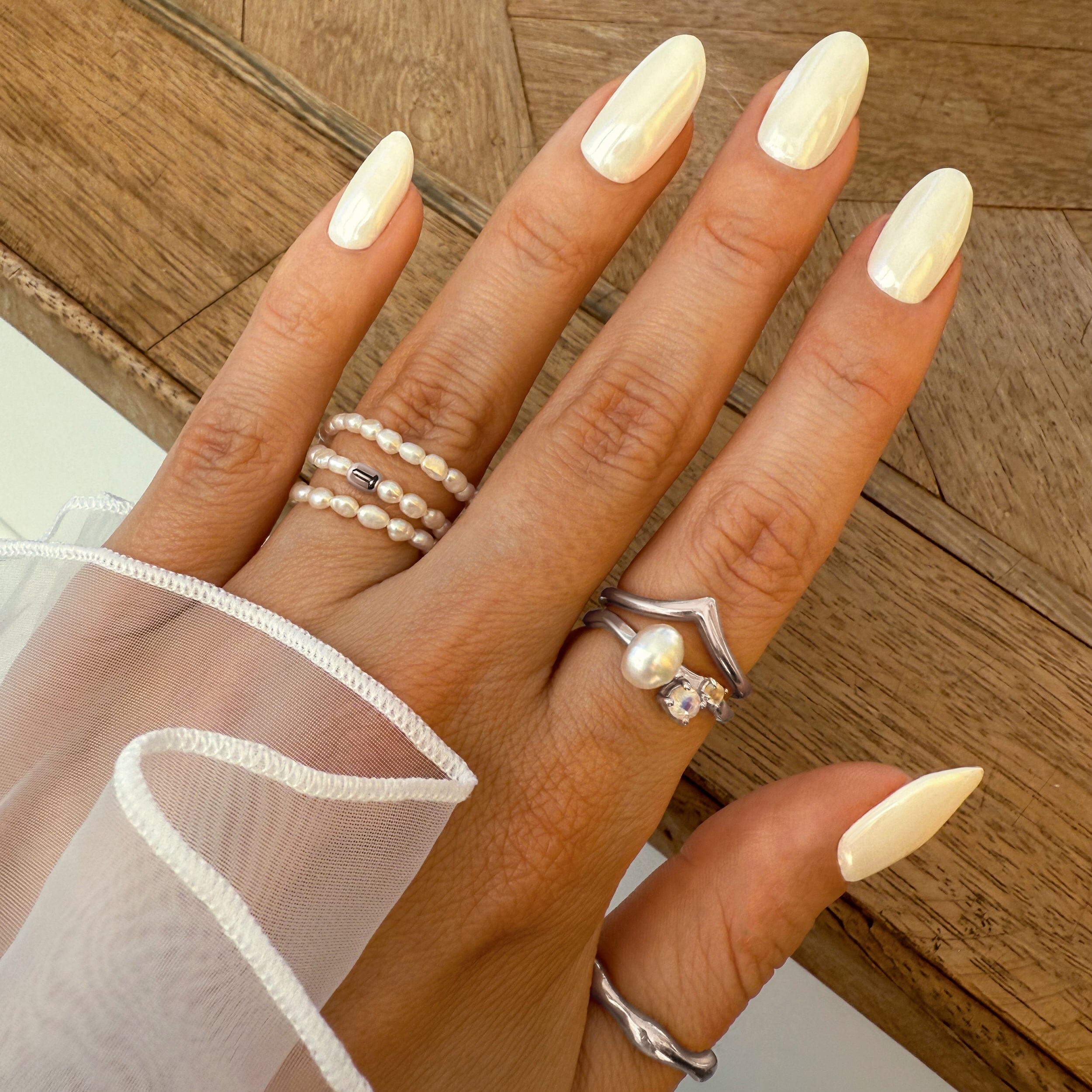 Rice Pearl Ring - Pearlisse、mySite、hinf8tx79