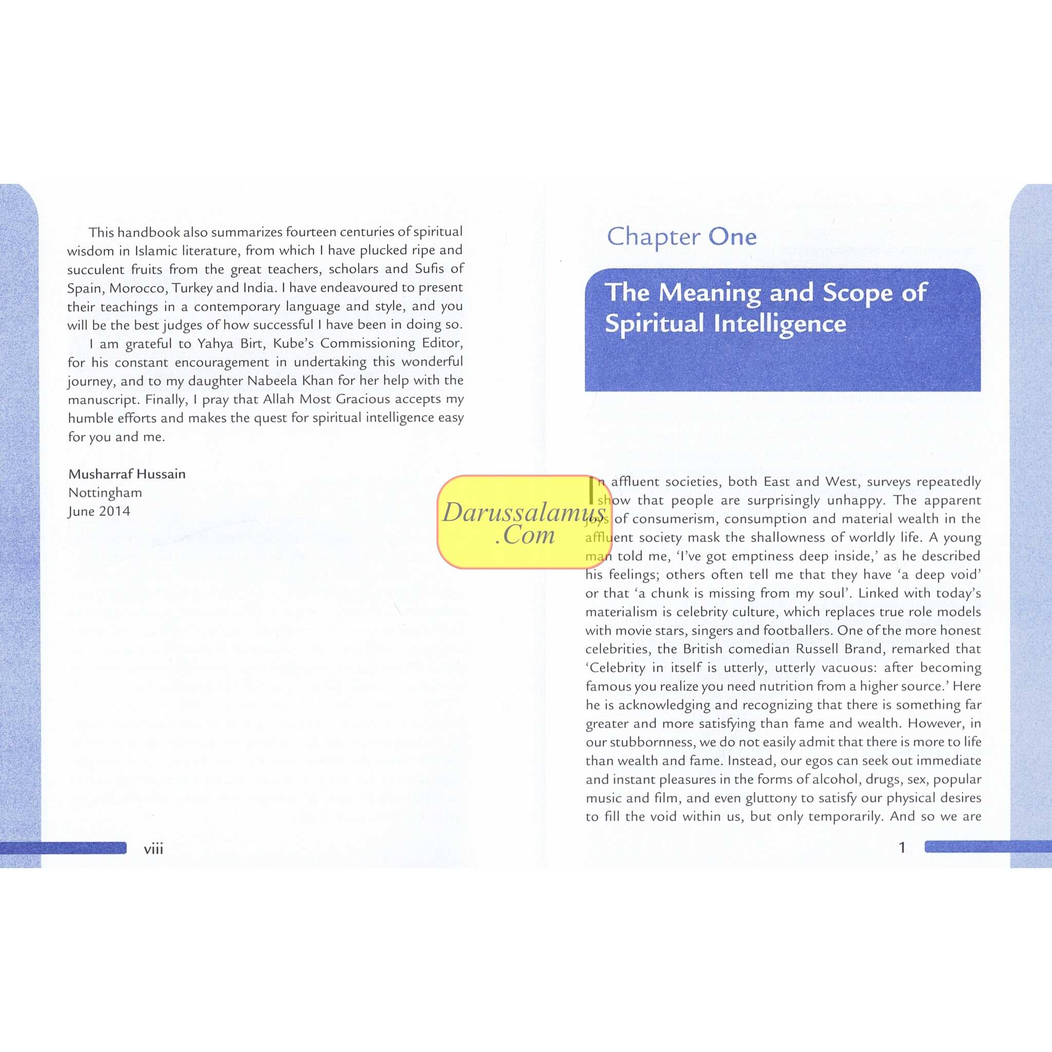 Seven Steps to Spiritual Intelligence by Musharraf Hussain、mySite、topwebapps