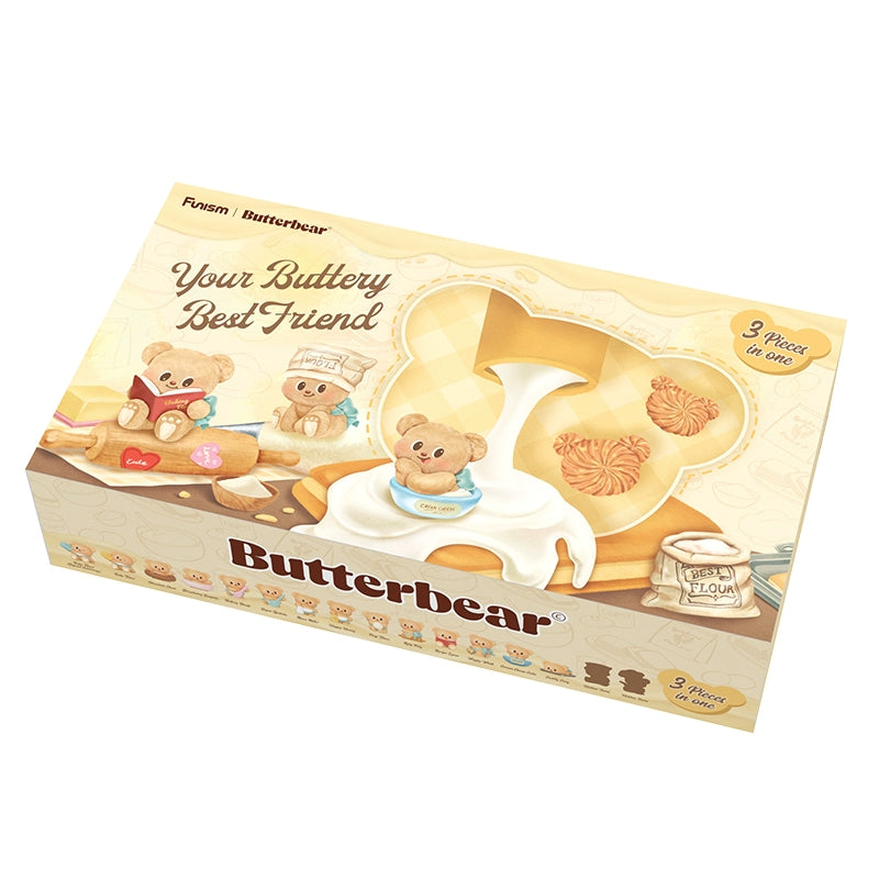  【NEW】ButterBear Baked with Love Series Cubby Face、mySite、greenlandpopulation