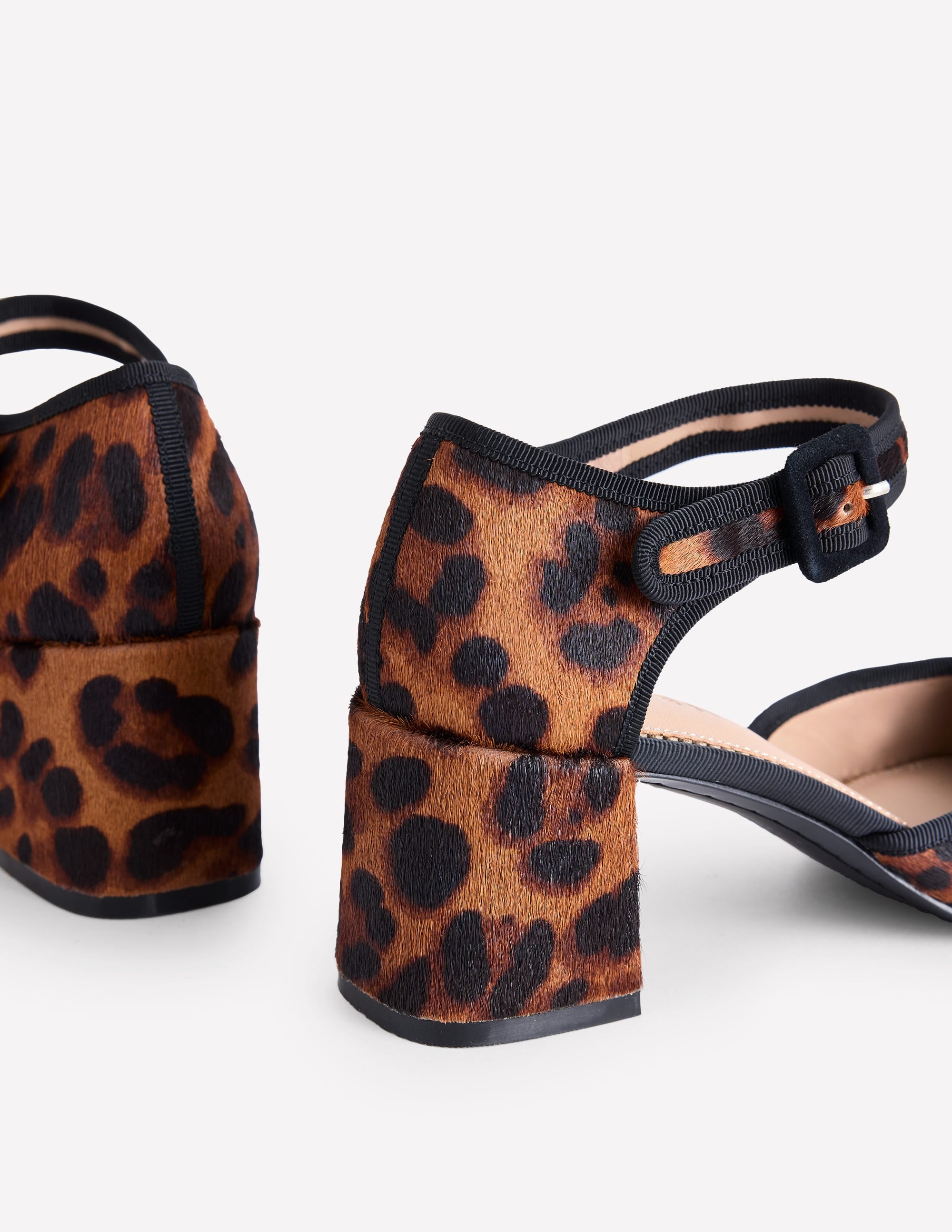  Two Part Block Heel Pumps-Dark Classic Leopard、mySite、ashleygrahame