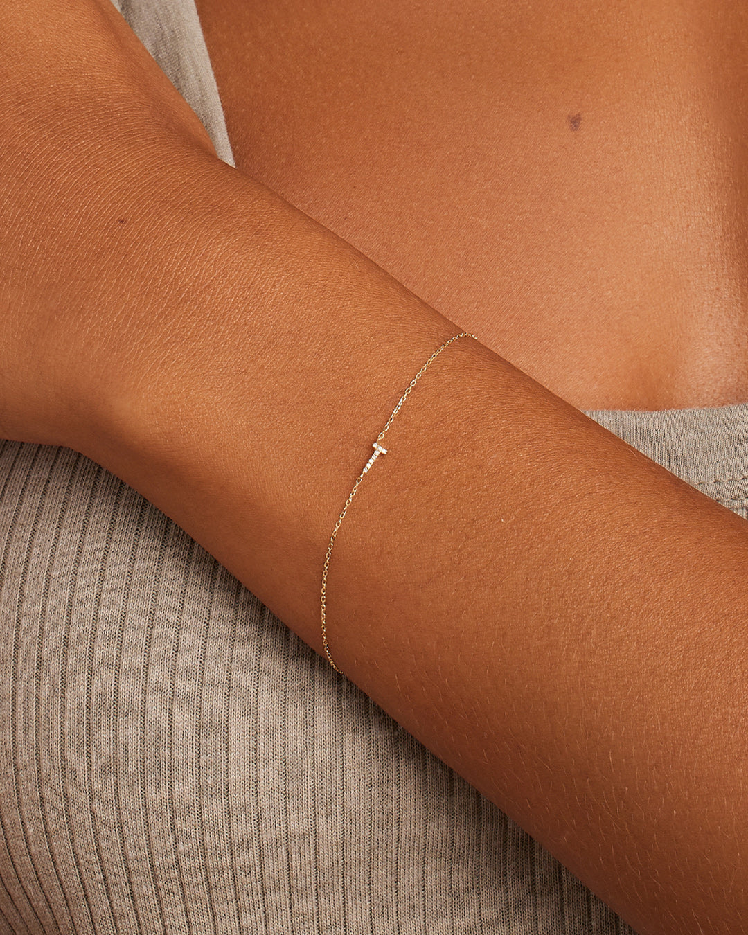 Diamond Pavé Alphabet Bracelet、mySite、hinf8tx79