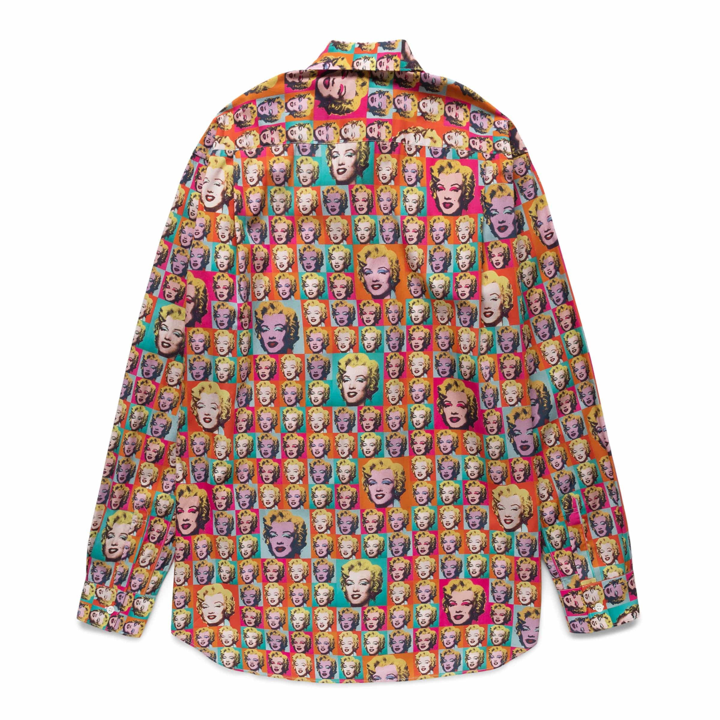 X ANDY WARHOL MARILYN MONROE GRAPHIC PRINT SHIRT、mySite、zt4zffjzw