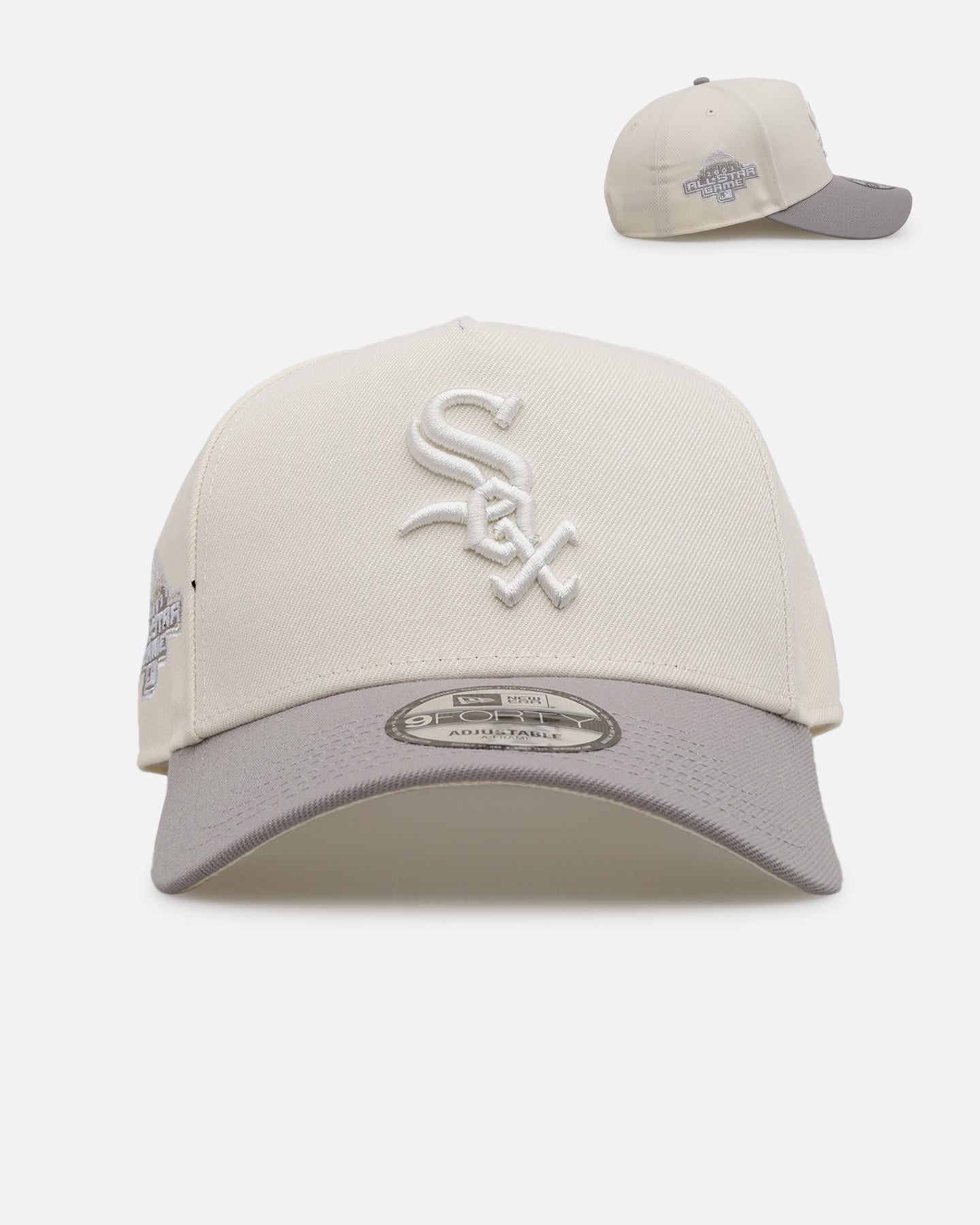 New Era Chicago White Sox 'Too Clean' 9FORTY A-Frame Snapback Chrome、mySite、zt4zffjzw