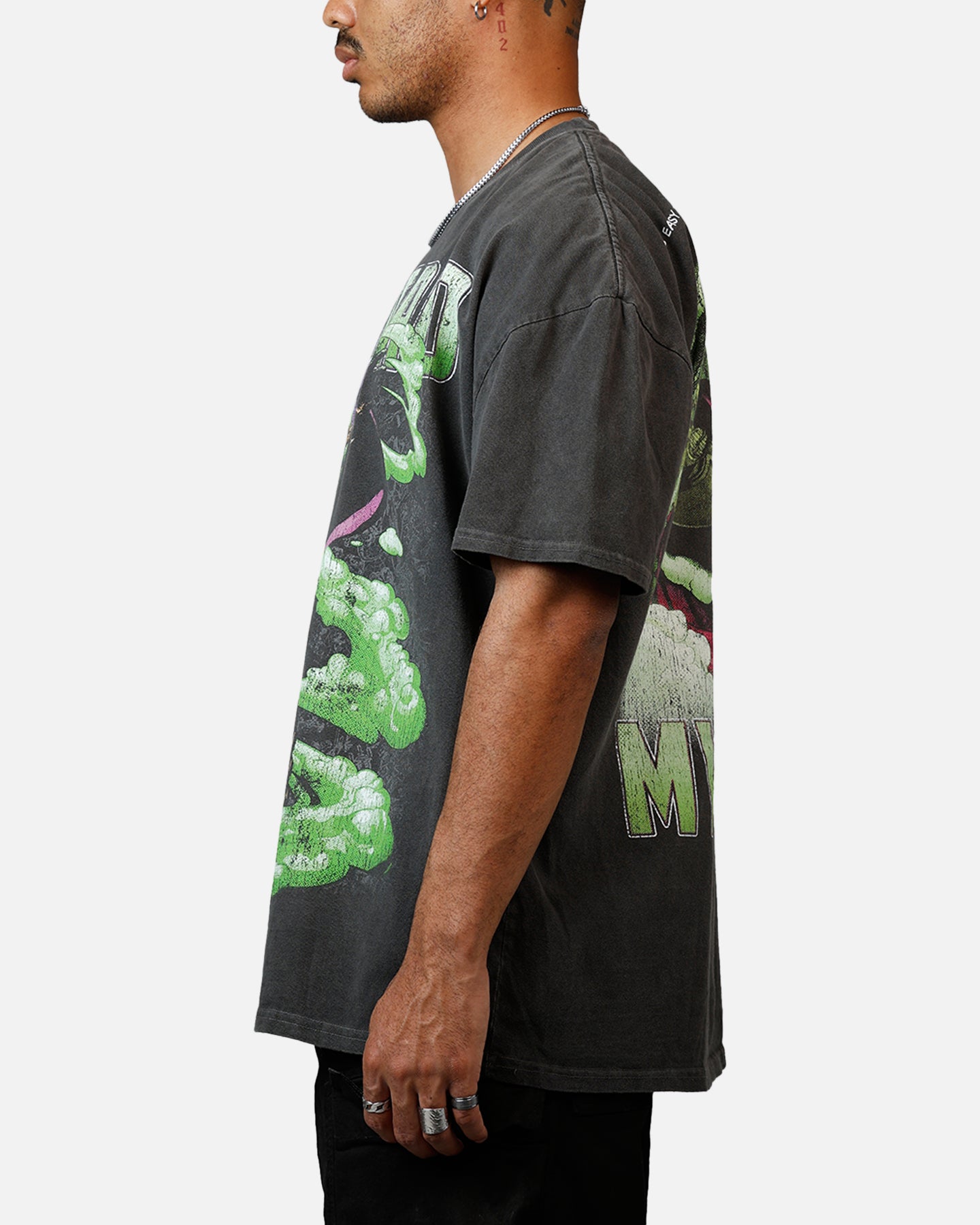 Goat Crew Marvel Sinister Six Mysterio Heavyweight T-Shirt Black Wash、mySite、zt4zffjzw