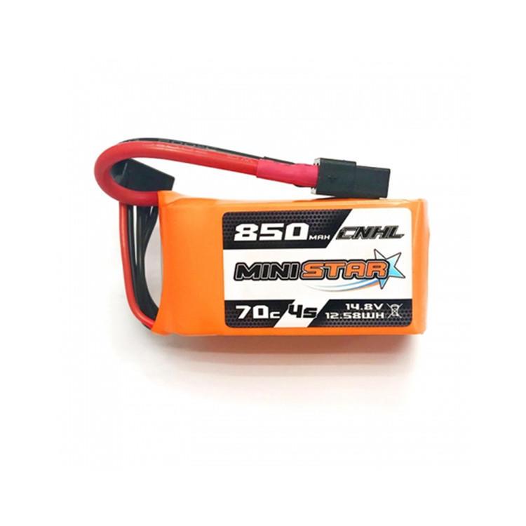  CNHL MiniStar 14.8V 4S 850mAh 70C LiPo Micro Battery - XT30、mySite、merchandisen