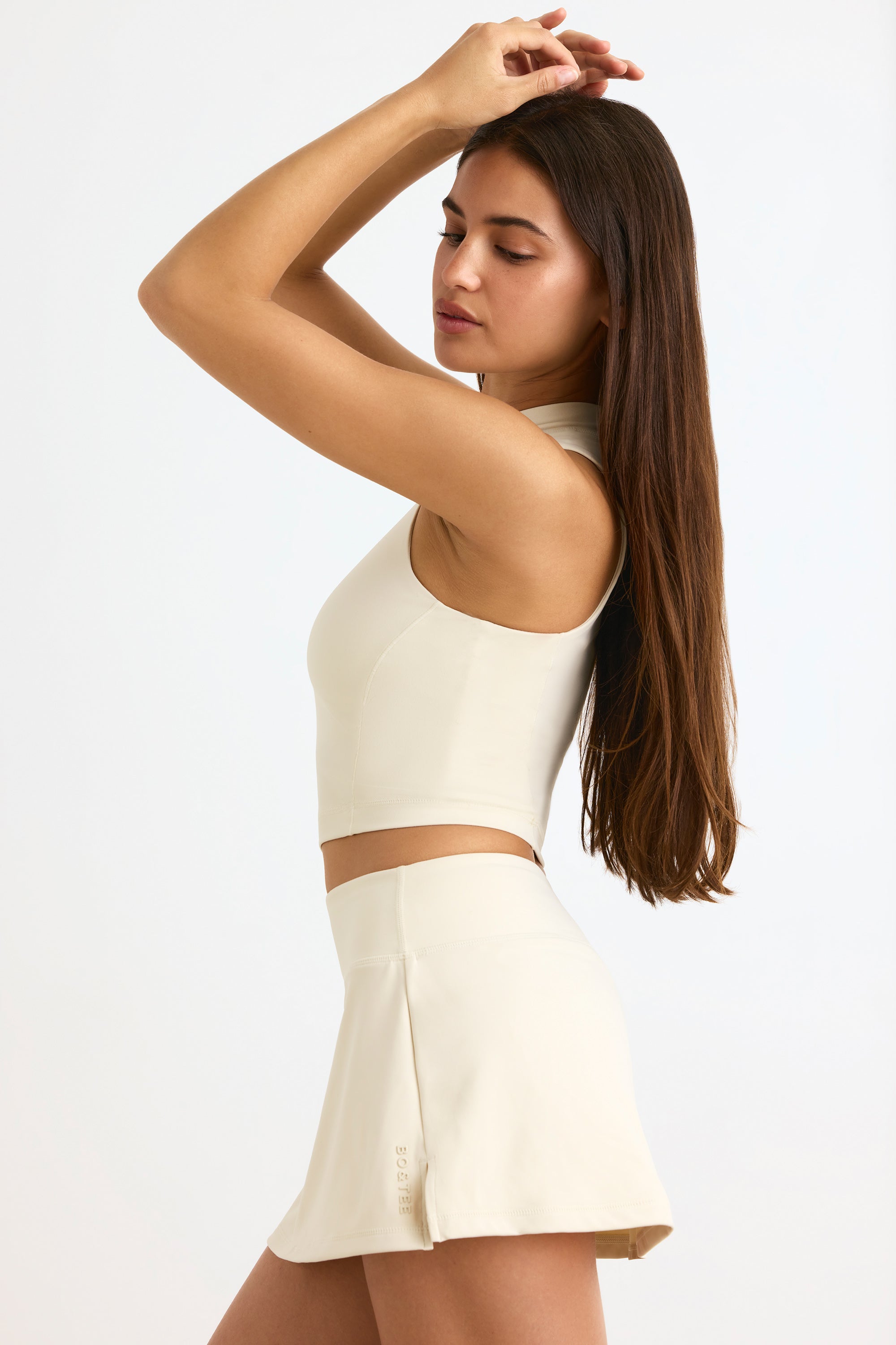 Soft Active Mini Skort in Bone、mySite、solidvoid