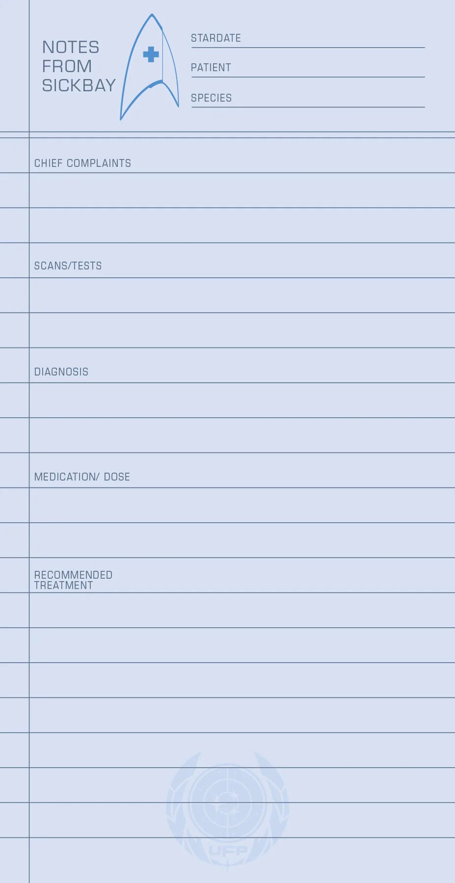  Star Trek Notepad、mySite、elrpsem3k