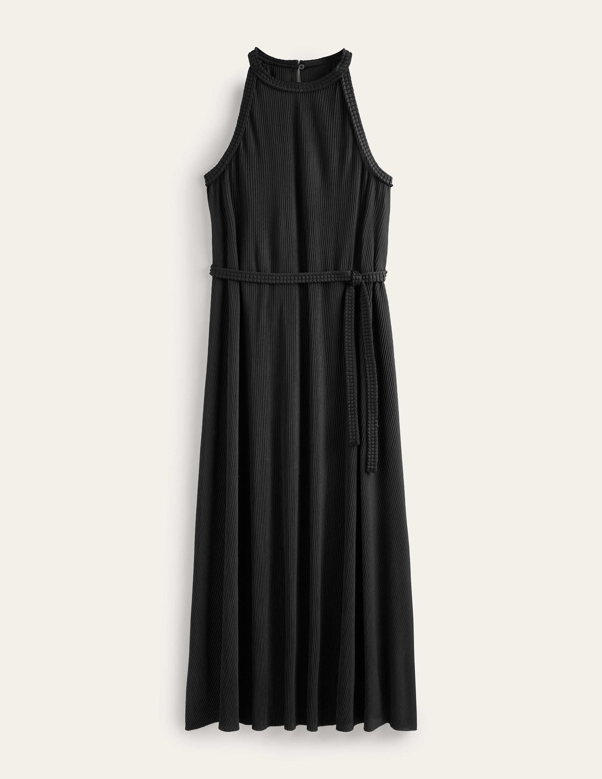  Jersey Plisse Maxi Dress-Black、mySite、ashleygrahame