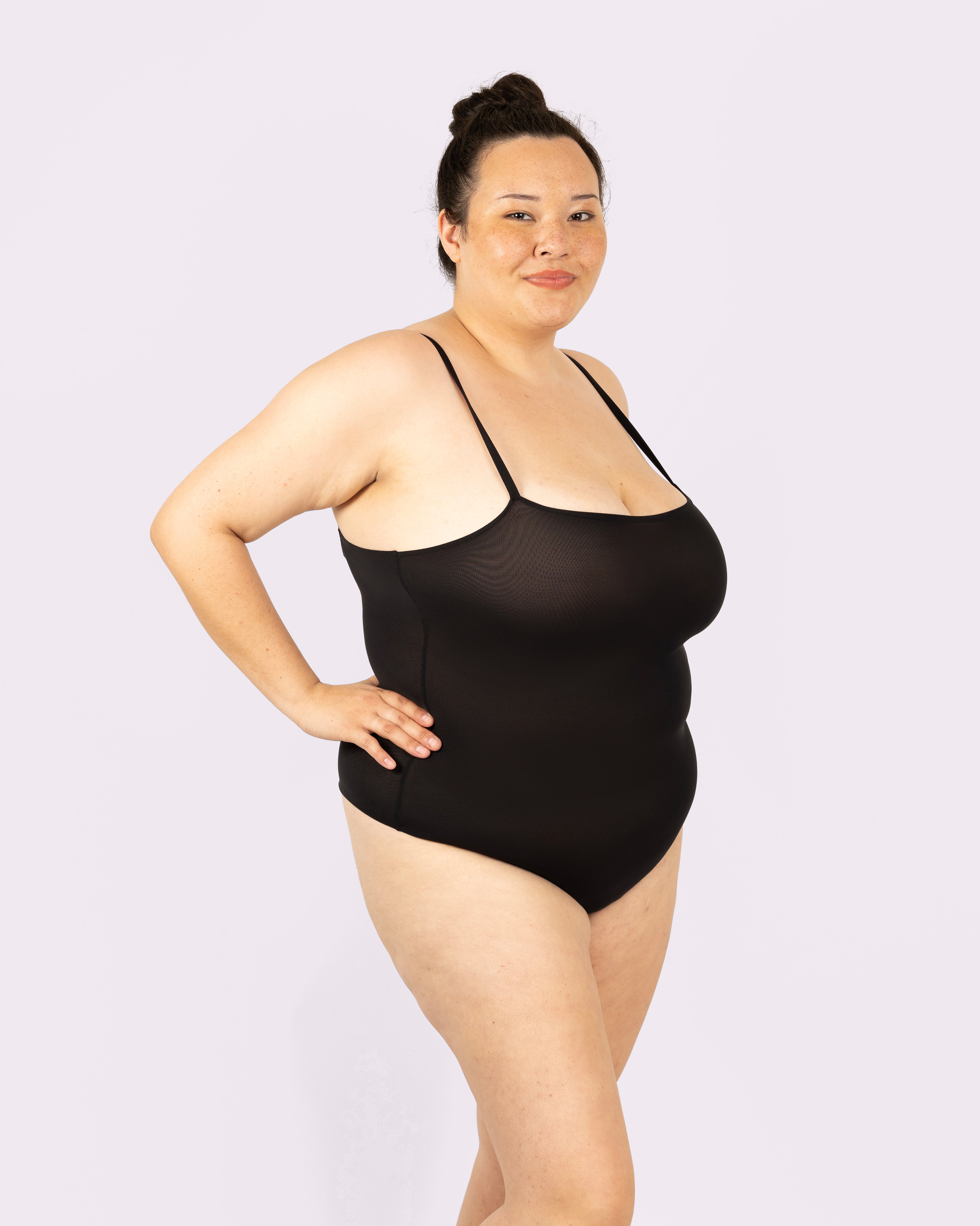 Silky Mesh Square Neck Bodysuit | Silky Mesh | Archive (Eightball)、mySite、bengalsvssteelers