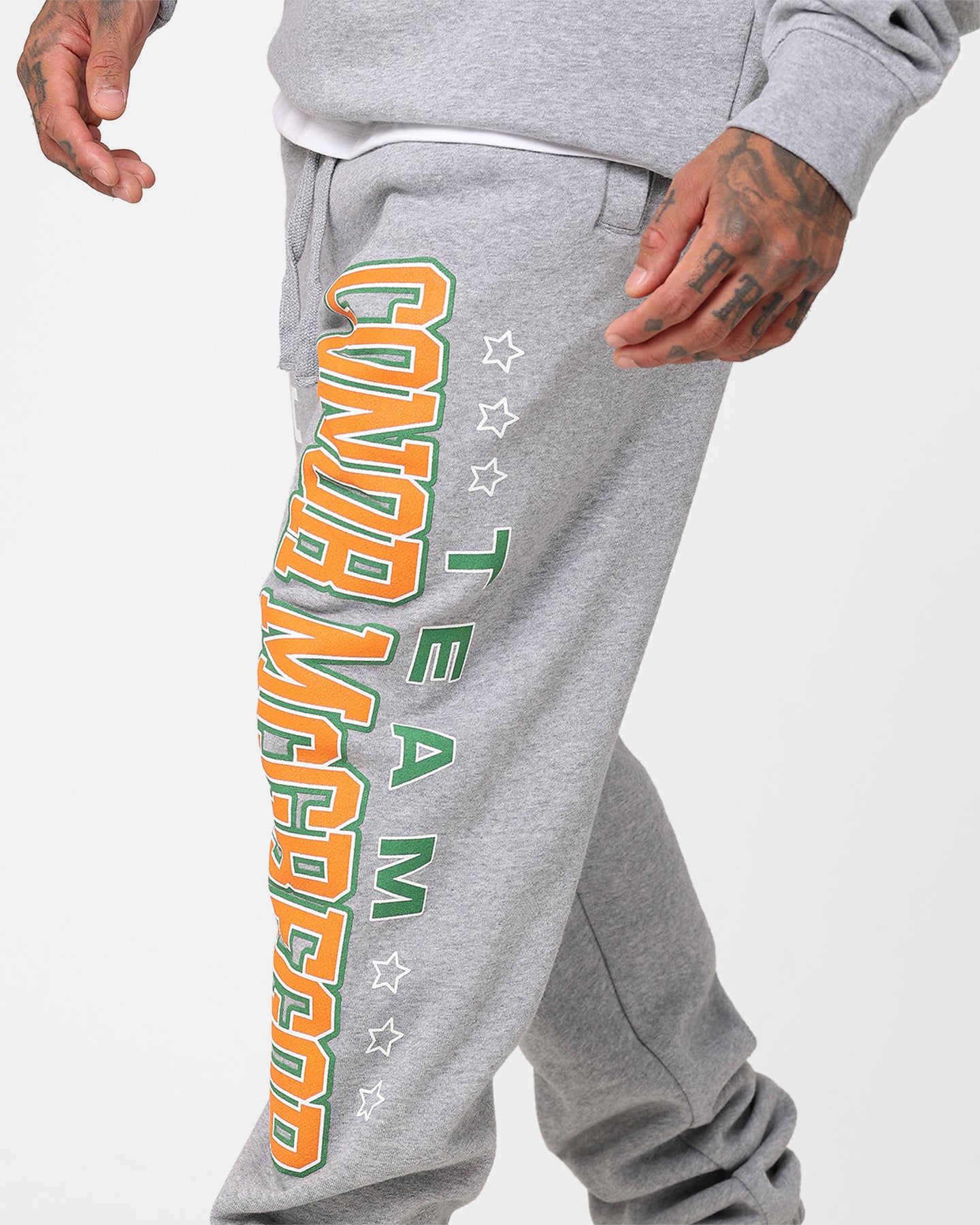 Goat Crew X UFC Conor McGregor Team McGregor Sweatpants Grey、mySite、zt4zffjzw