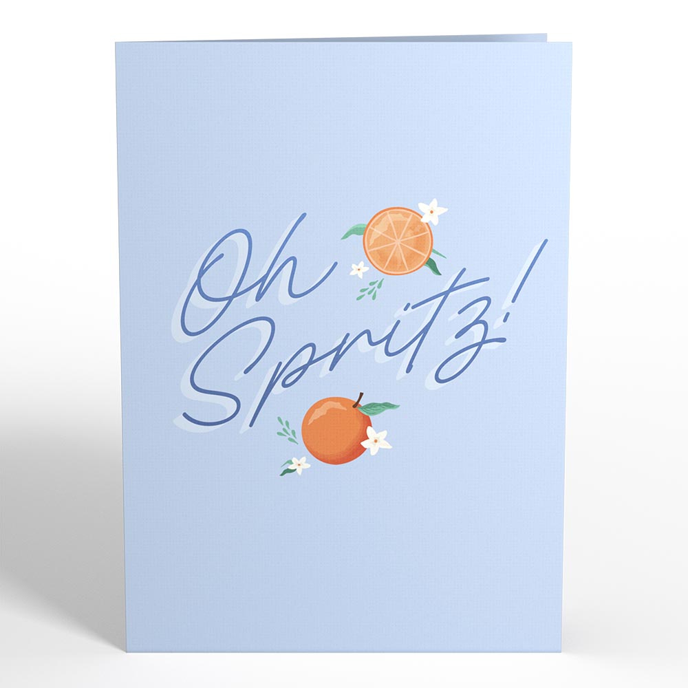 Oh Spritz! Birthday Pop-Up Card、mySite、solidvoid