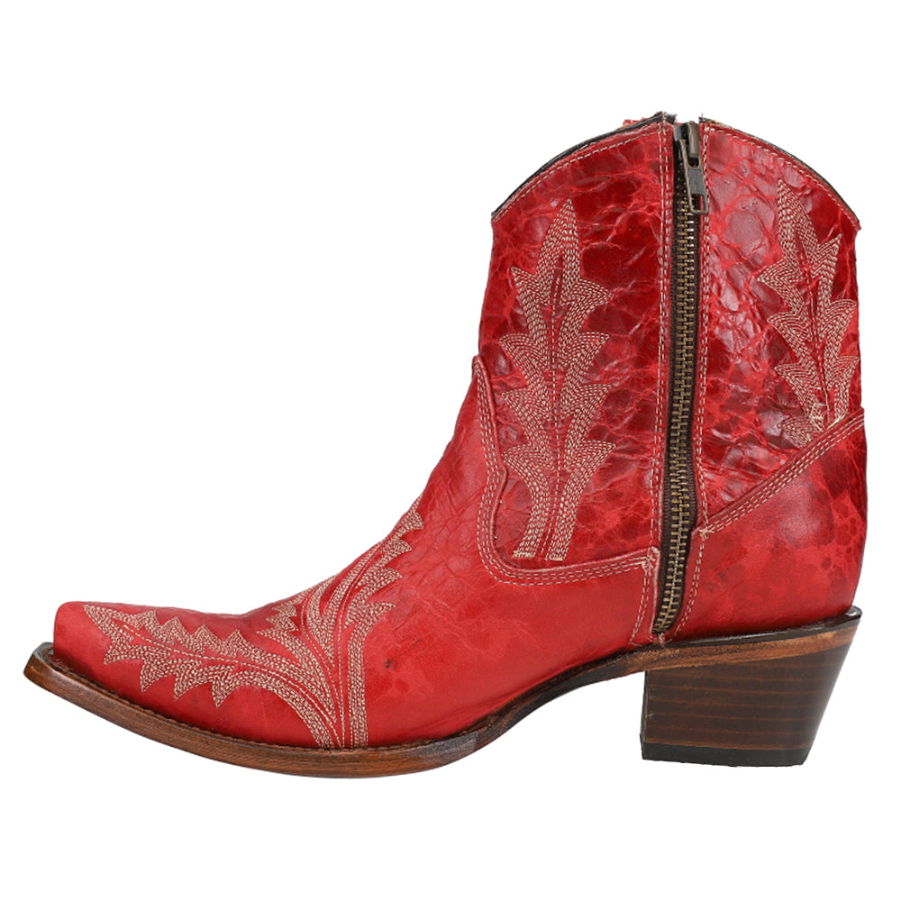 Embroidered Snip Toe Cowboy Booties、mySite、gtrtttuynbv