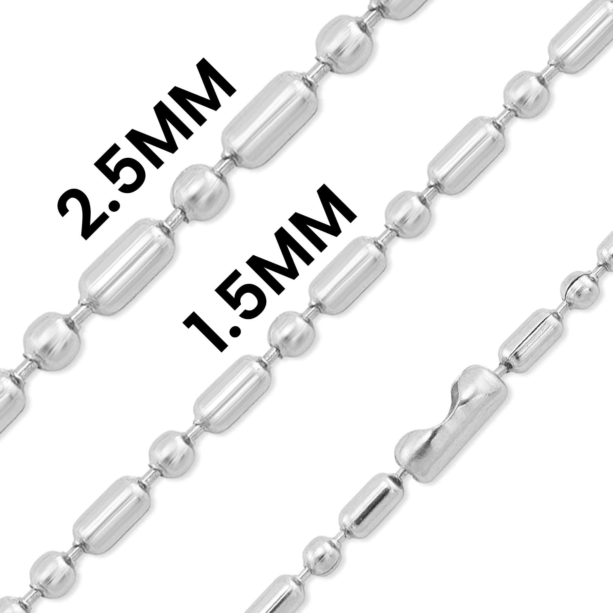 Stainless Steel Ball Bar Chain / CHJ2111、mySite、dreamappss