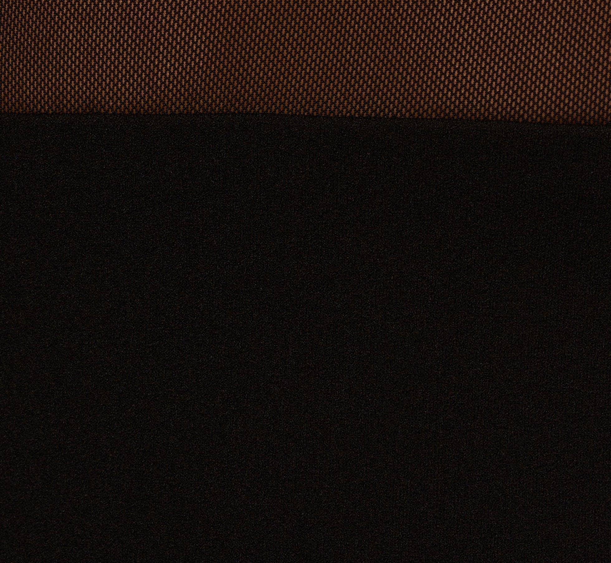 Long Sleeve Knit Crepe Mesh Illusion Column Dress In Black、mySite、solidvoid