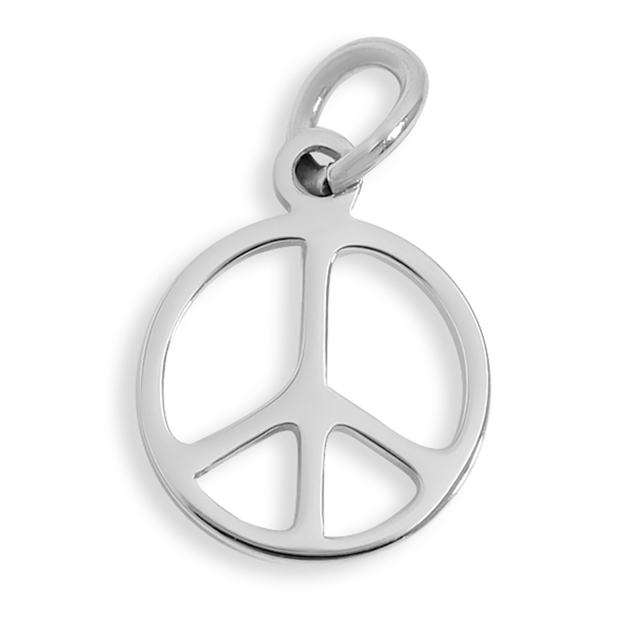 18K Gold Stainless Steel Peace Sign Charm / PDL0204、mySite、dreamappss
