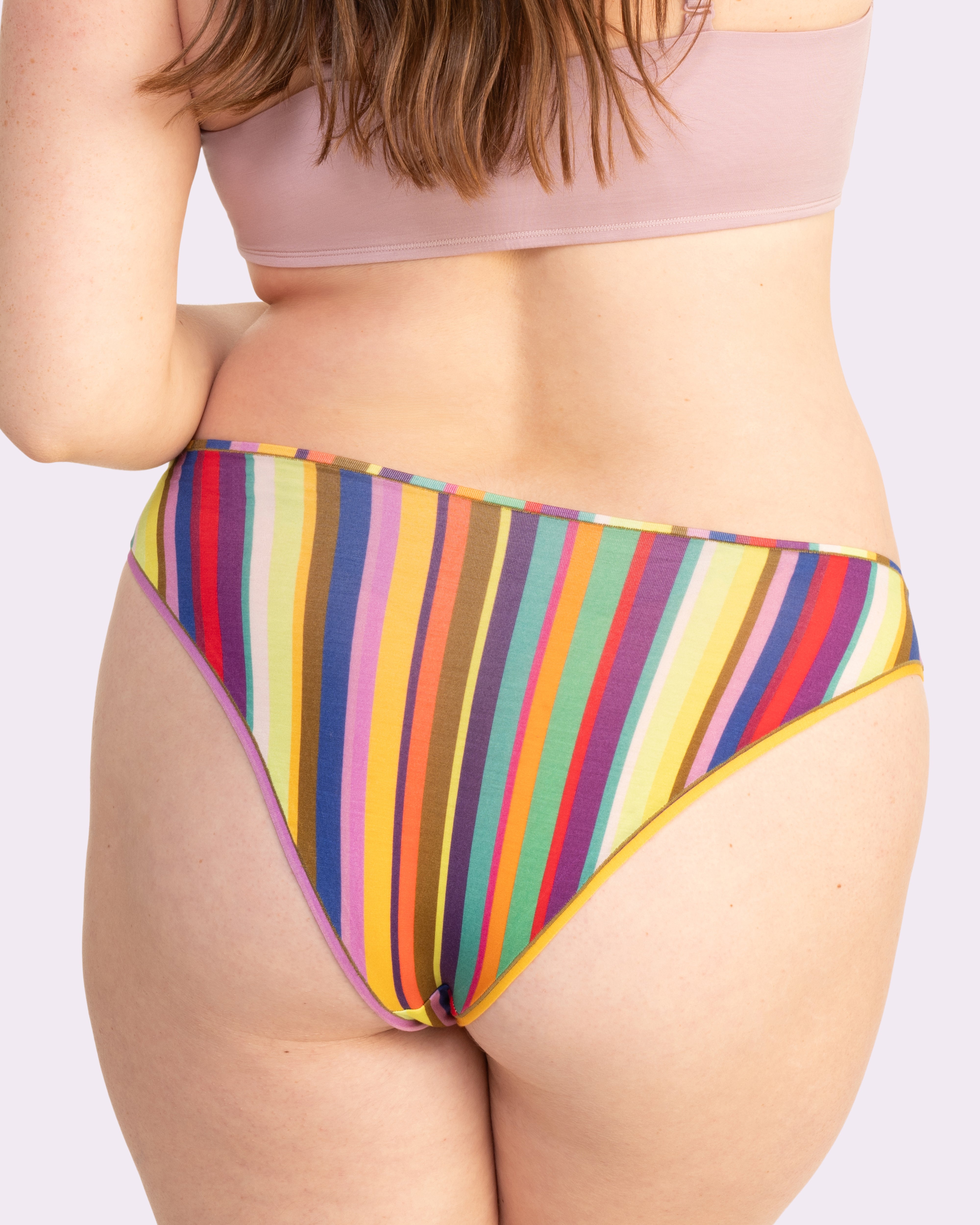 Vintage High Cut Cheeky | New:Cotton (Mira Stripe)、mySite、bengalsvssteelers