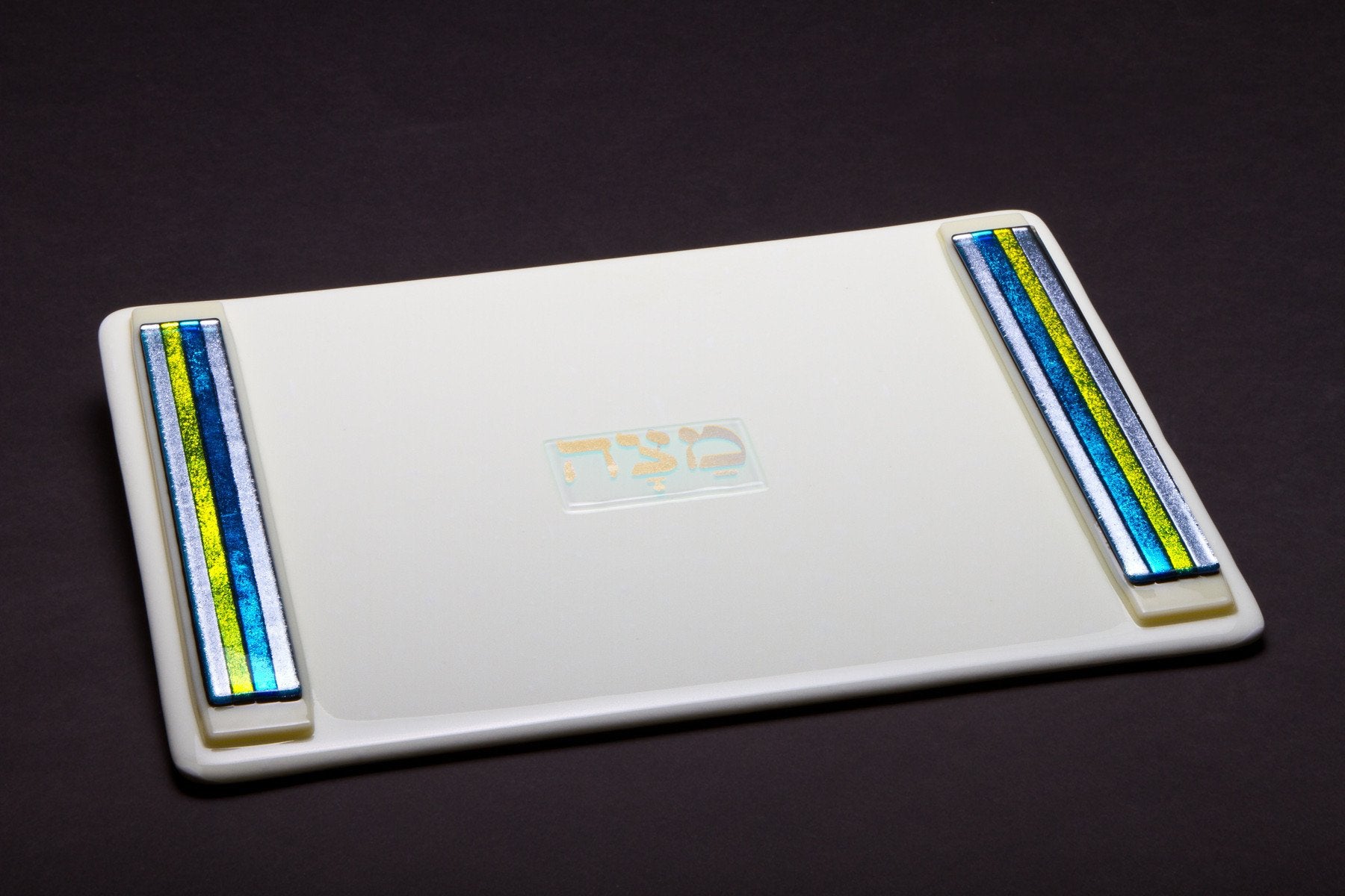 Cream Glass Challah Tray by Daryl Cohen、mySite、topwebapps