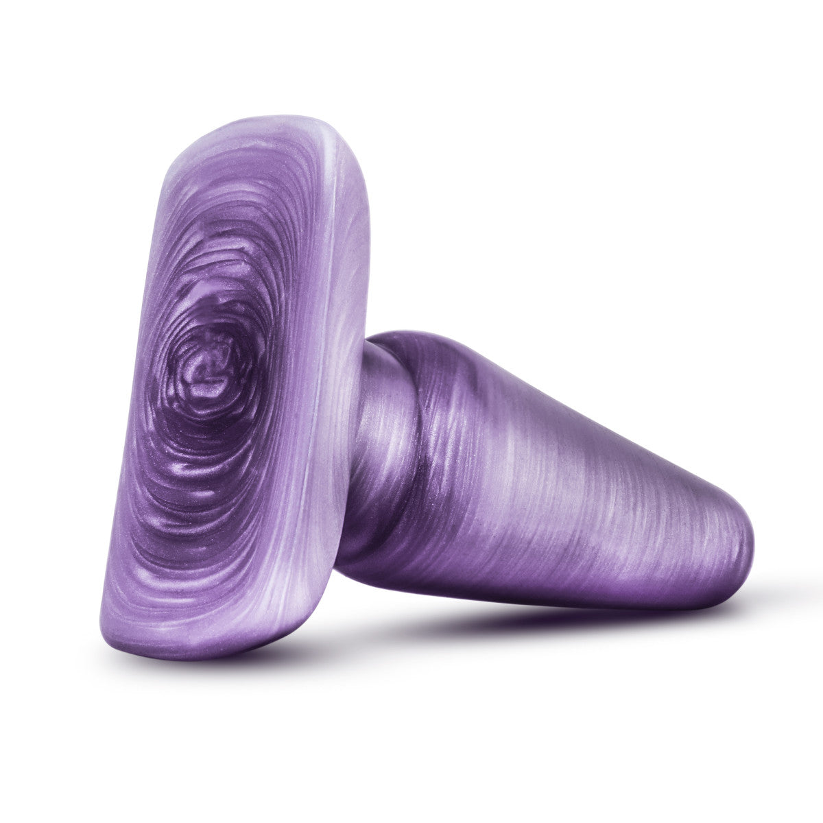 B Yours By Blush® | Cosmic Purple Swirl 4.75-Inch Anal Plug、mySite、bottomscart