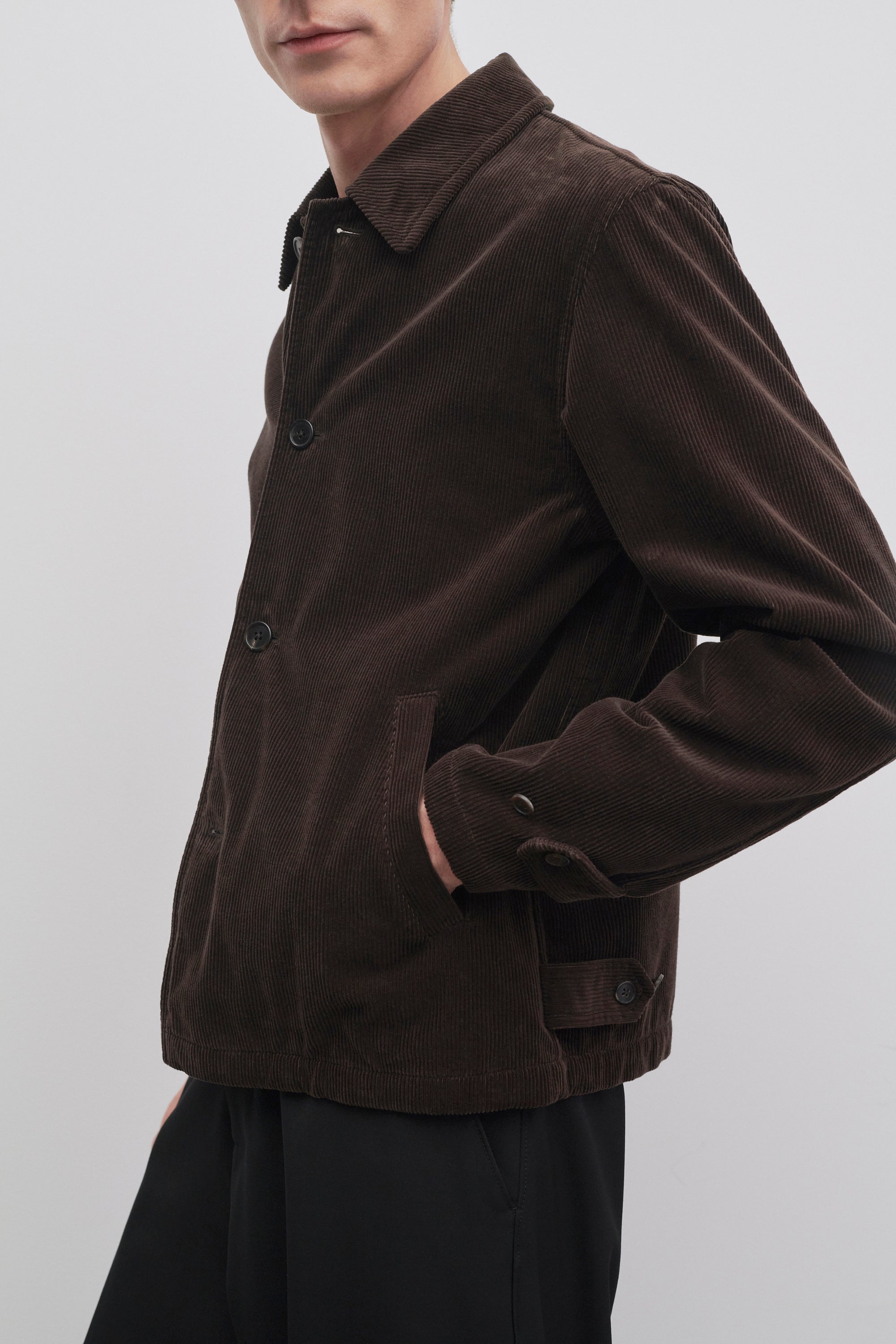 Carsten Jacket in Corduroy、mySite、aoinhome
