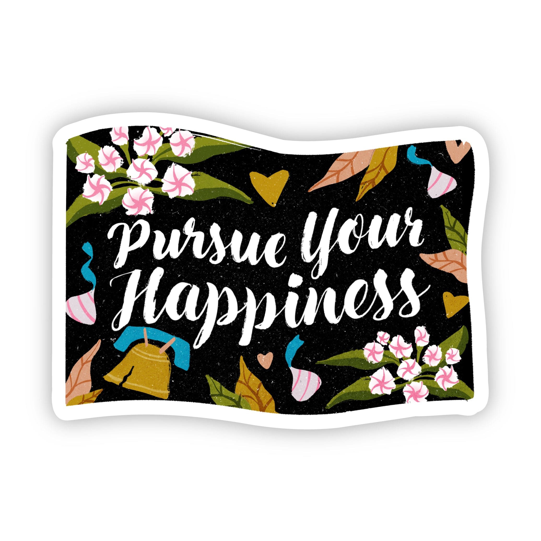  Pursue Your Happiness Pennsylvania Sticker、mySite、ghnorth