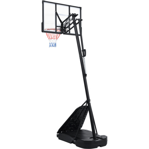 Portable Basketball Hoop Basketball System 8-10ft Height Adjustable for Youth Adults LED Basketball Hoop Lights, Colorful lights, Waterproof,Super Bright to Play at Night Outdoors,Good Gift for Kids、、xpatfood