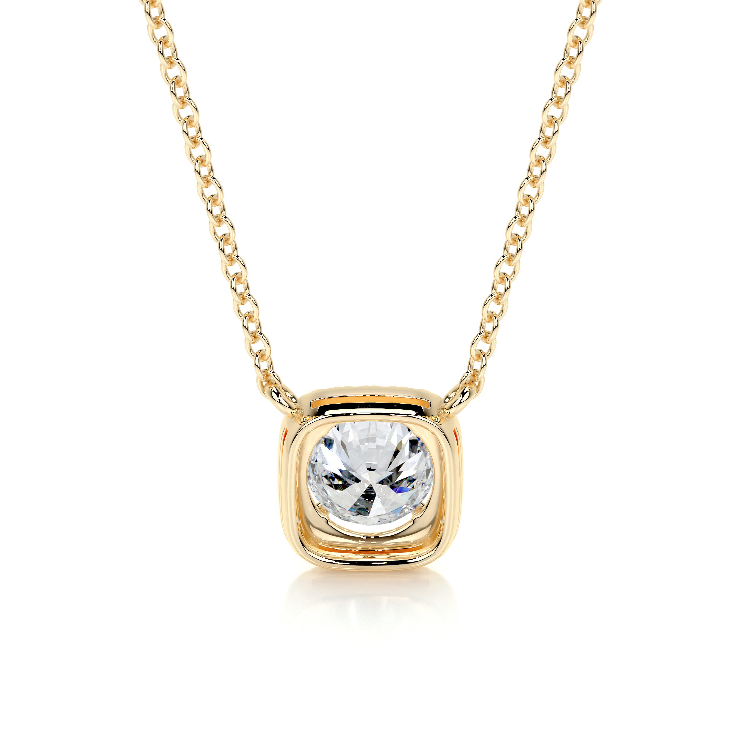 Claudia Diamond Pendant -18K Yellow Gold、mySite、hinf8tx79