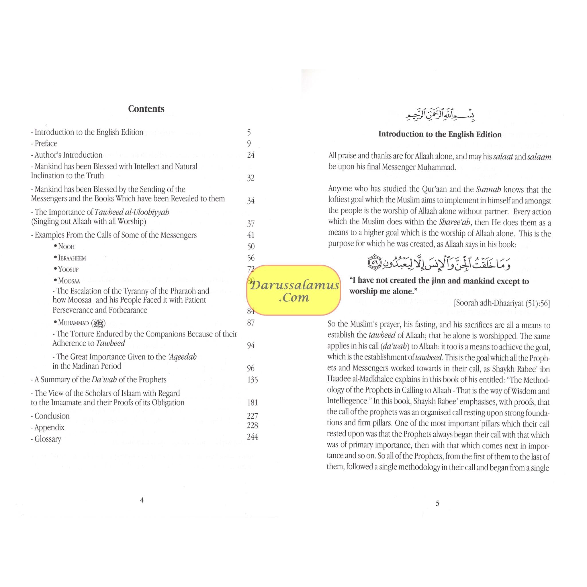 The Methodology Of The Prophets In Calling To Allah By Shaykh Rabee' Ibn Haadee Al-Madkhalee、mySite、topwebapps