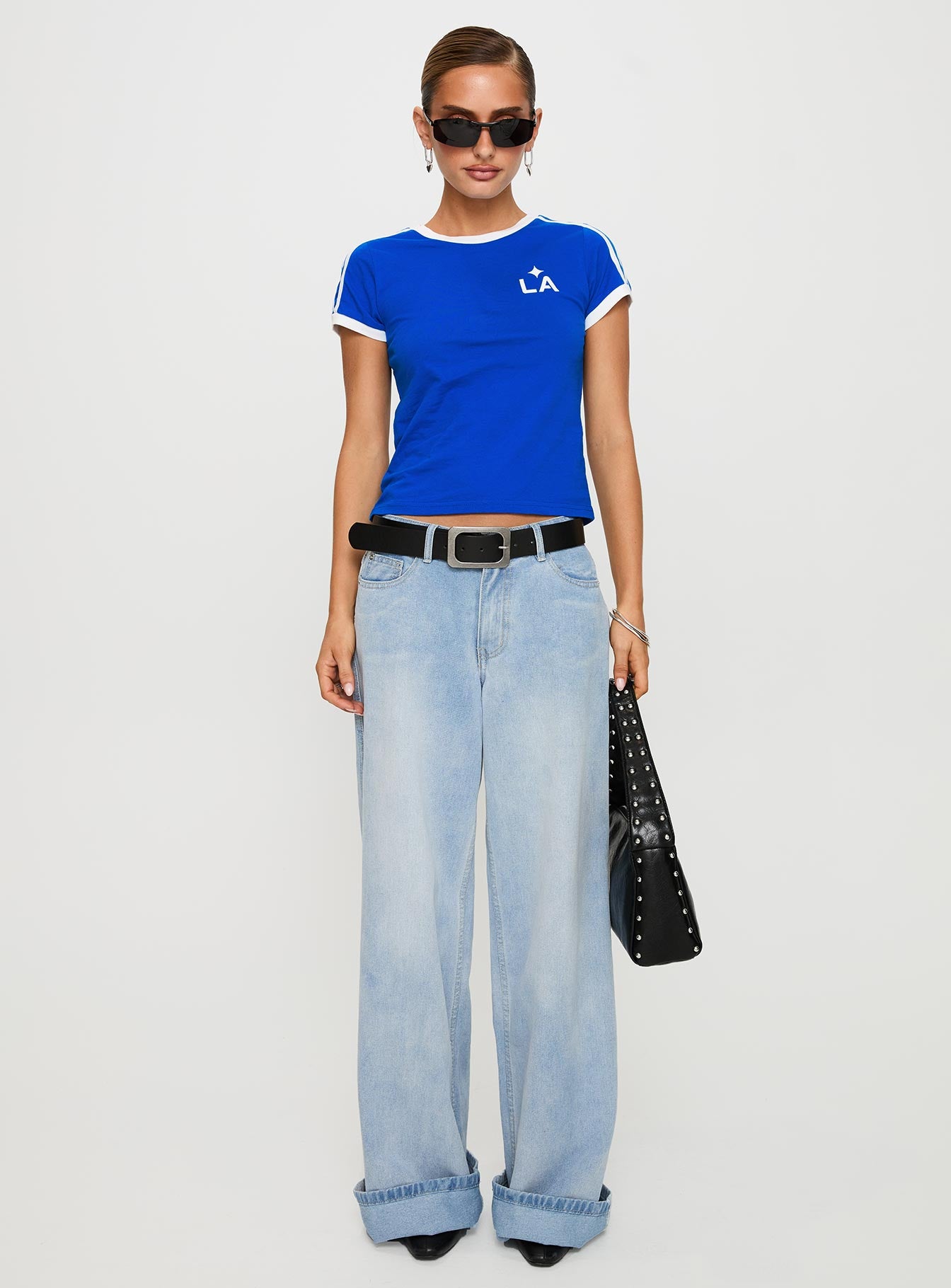 La Galaxy Logo Top Blue、mySite、solidvoid