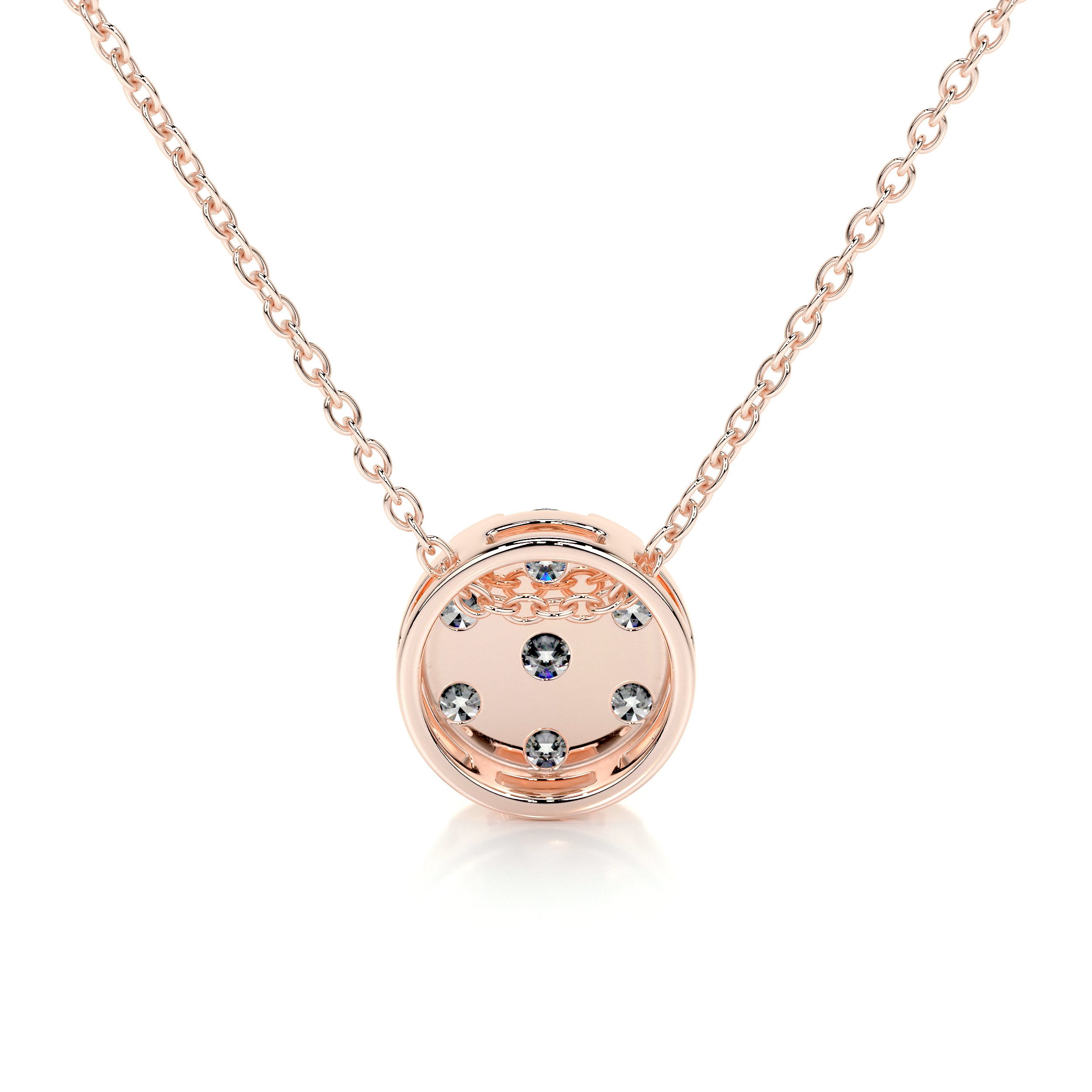 Josie Diamond Pendant (0.50 Carat) -14K Rose Gold、mySite、hinf8tx79