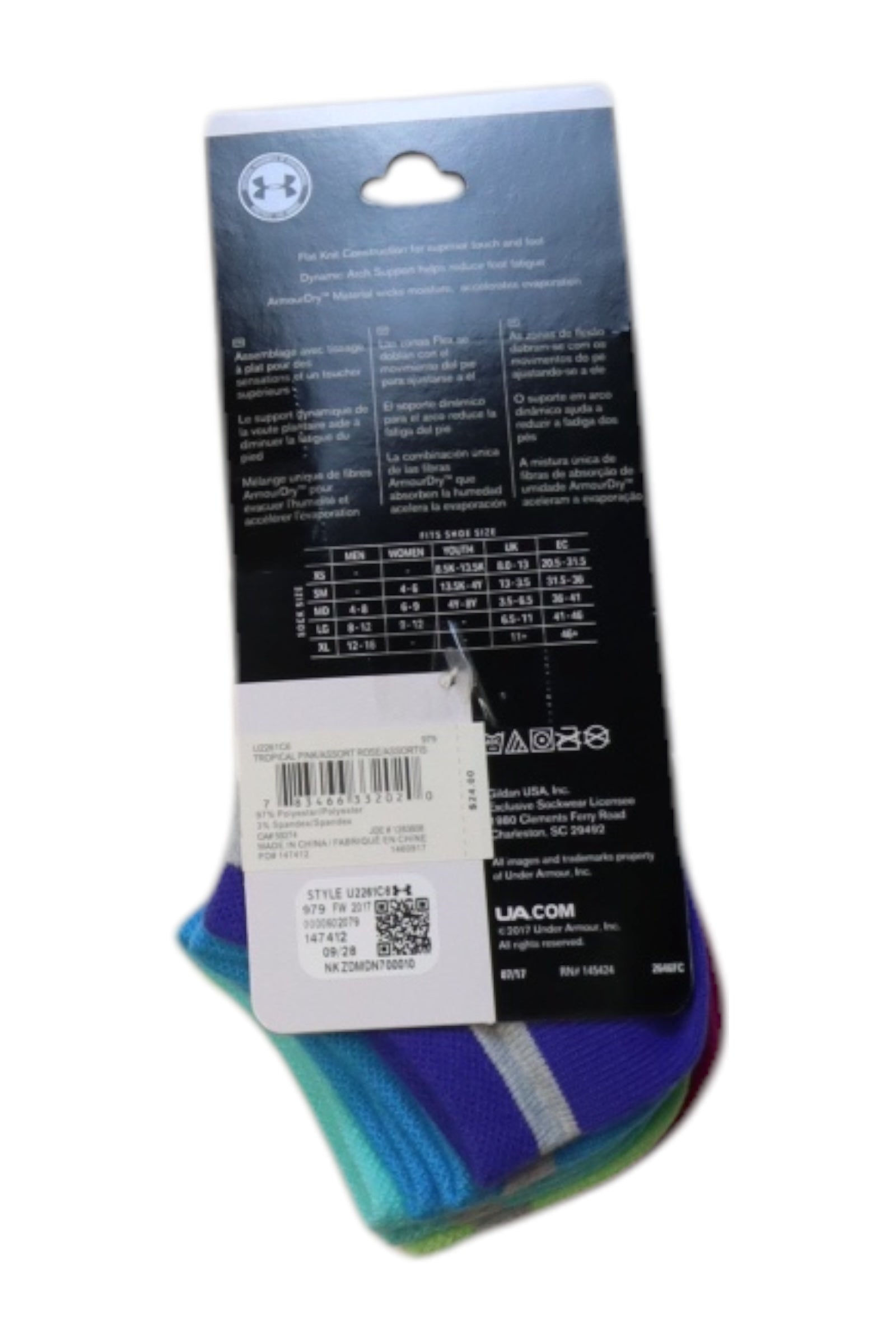 Under Armour No Show Socks 13.5K-4Y、mySite、g9winljtr