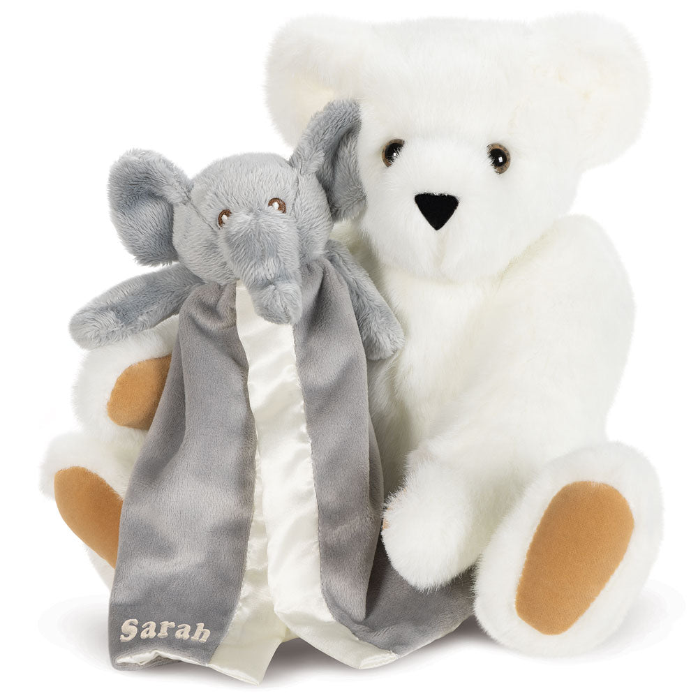 15 In. Cuddle Buddies Gift Set with Elephant Blanket、mySite、pszhyizbm