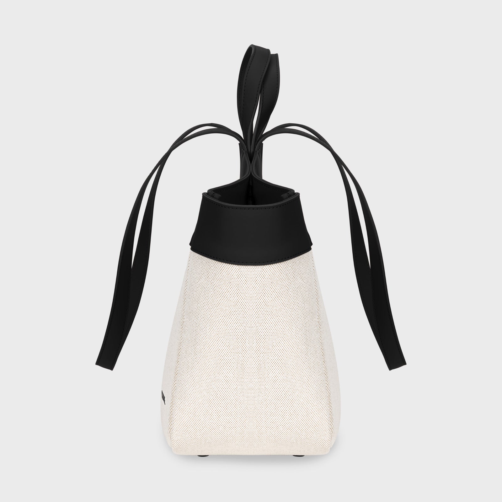 Tote Bag, Beige, Black Colour、mySite、botmansion