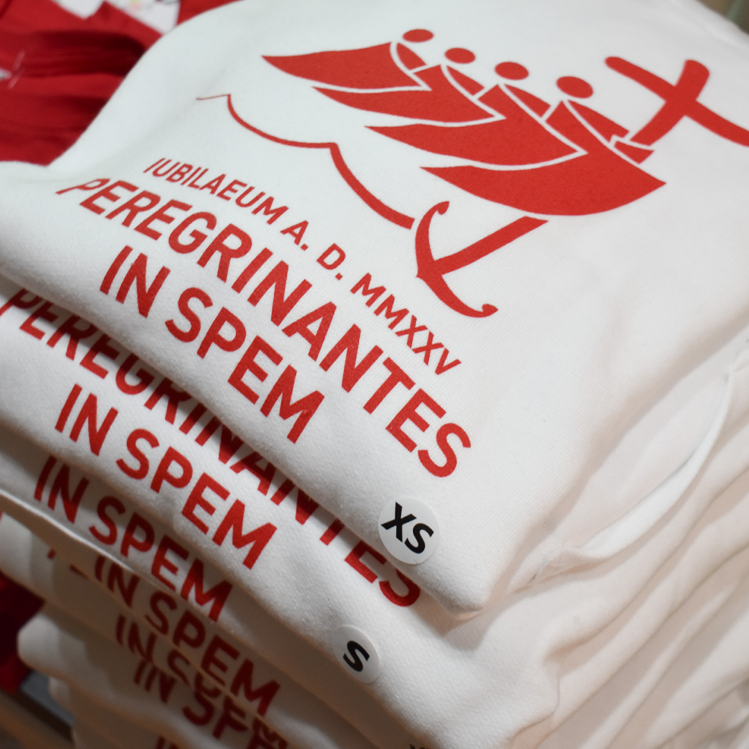 FELPA GRUPPI CON STAMPA COLORATA GIUBILEO 2025、mySite、topwebapps