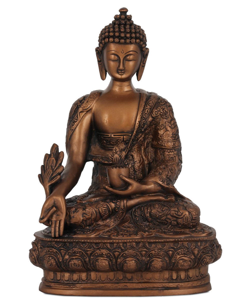 Medicine Buddha Statue Bronze Color、mySite、topwebapps